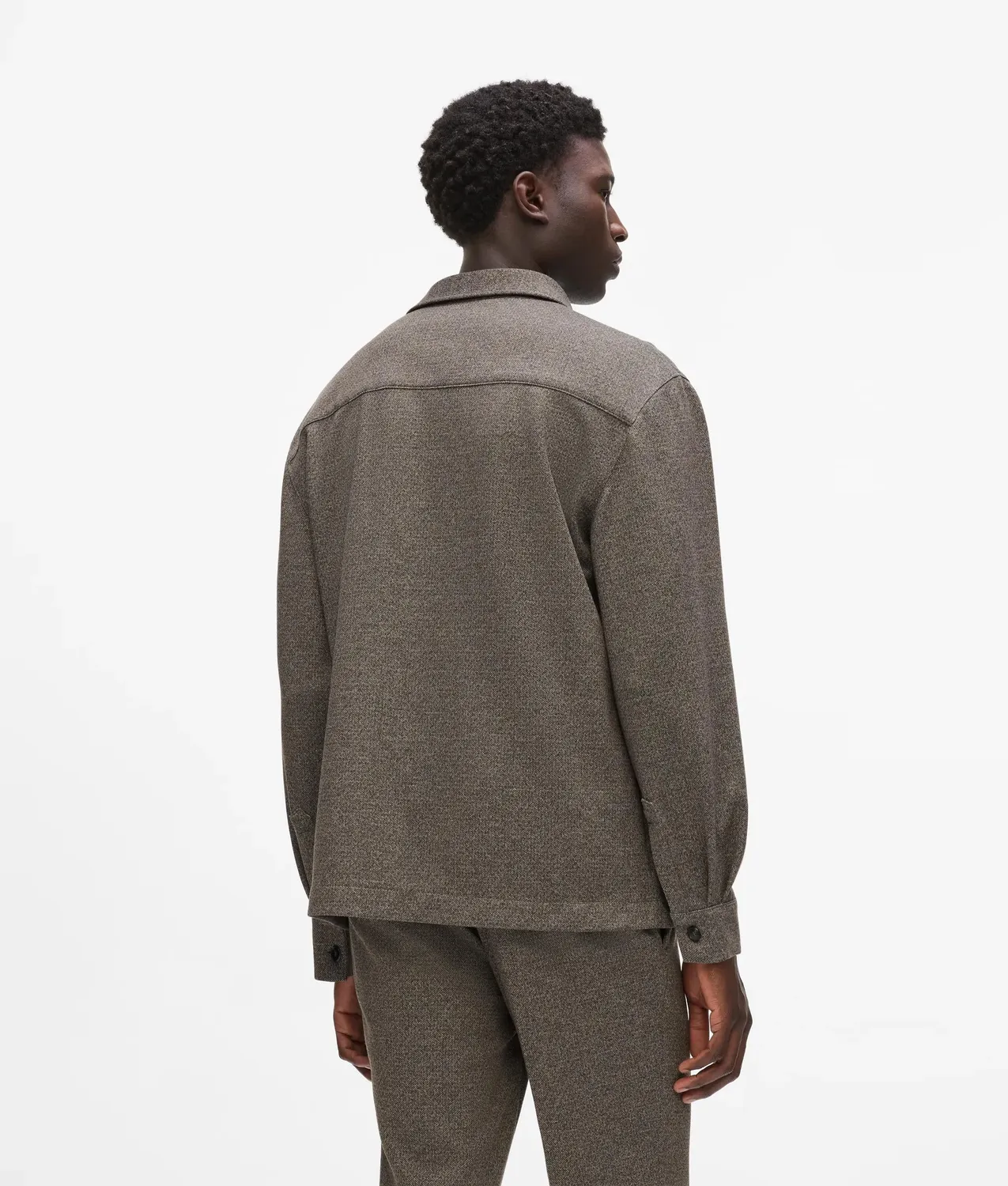Karl Lagerfeld Hemd Jersey Patch-Taschen