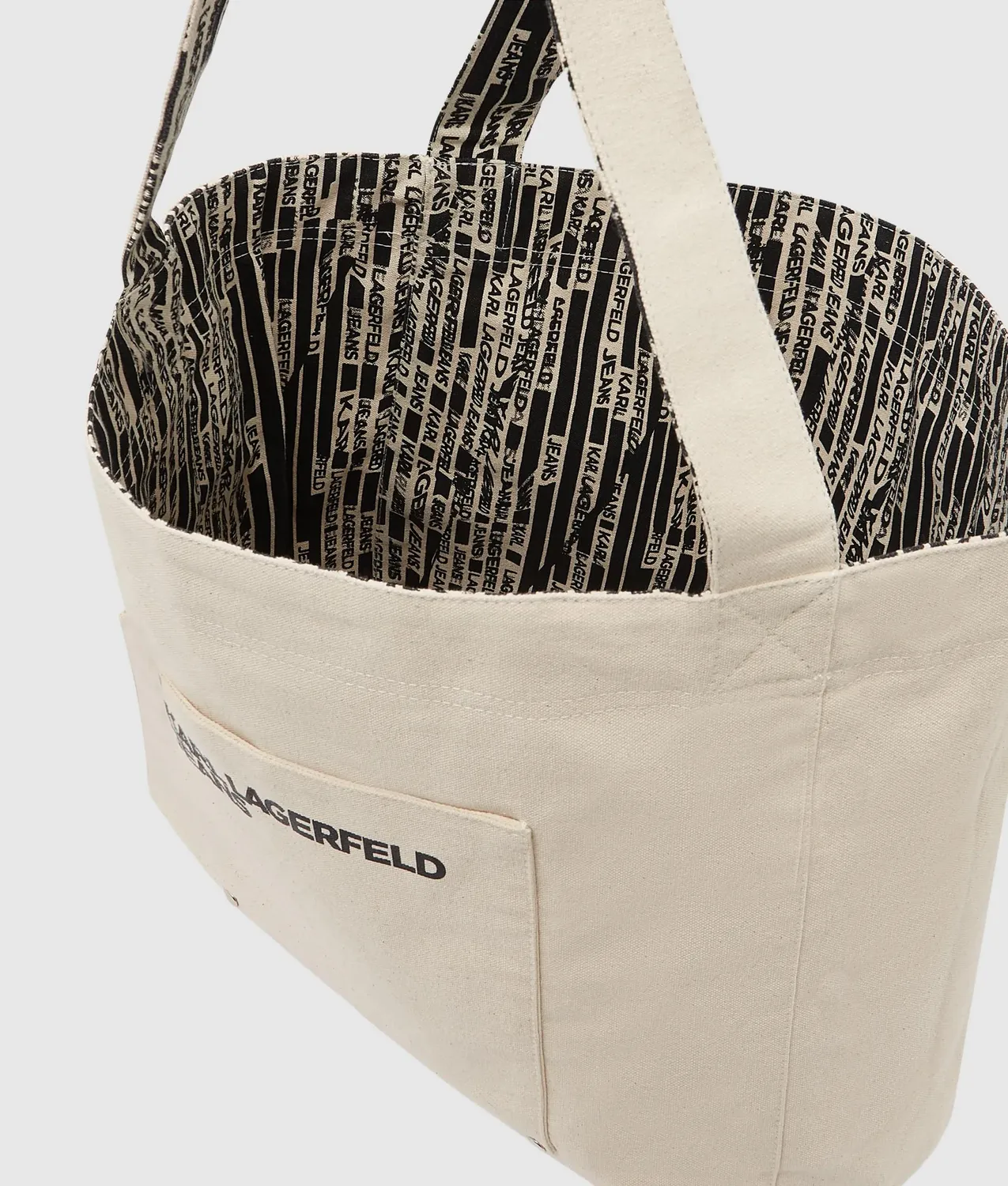 Karl Lagerfeld KL Jeans Reversible Linear Logo Shopper