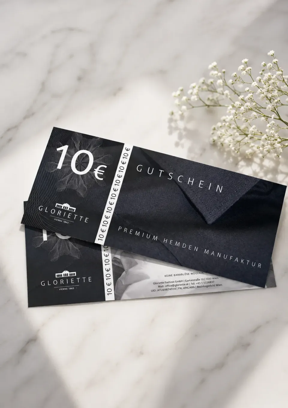 Gloriette Gutscheine Geschenkgutschein 10 Euro Outlet