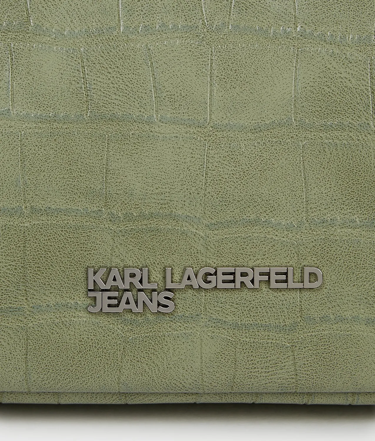 Karl Lagerfeld KL Jeans Shoulder Bag Croco One Size