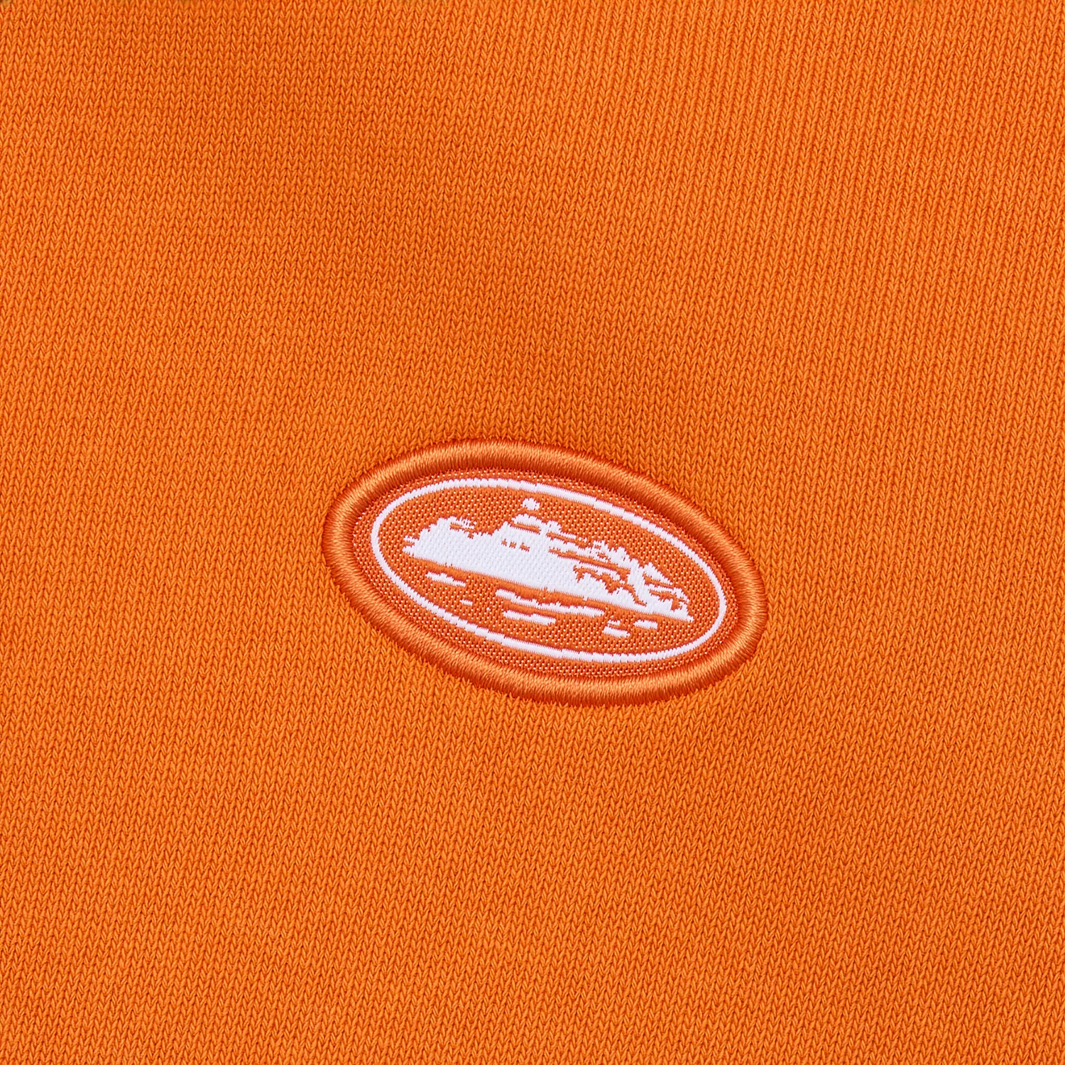 Corteiz Mini Island Sweatpant Orange Baggy 440 GSM