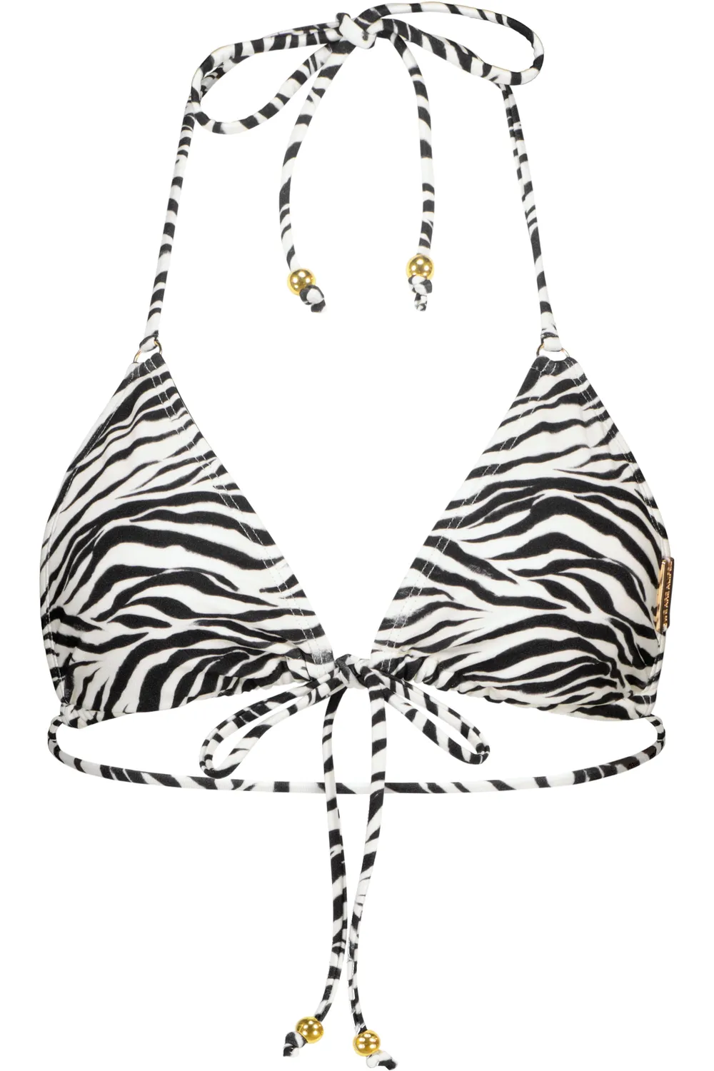 Alife & Kickin ChupaAK B Bikini Top Schwarz Print