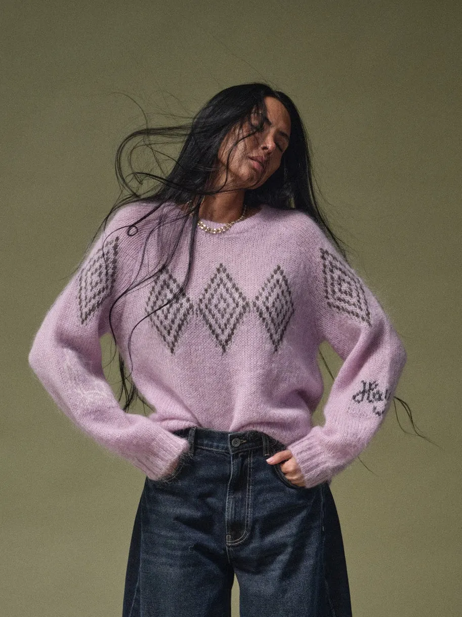 Mos Mosh MMHPeace Sheer Strickpullover Polo