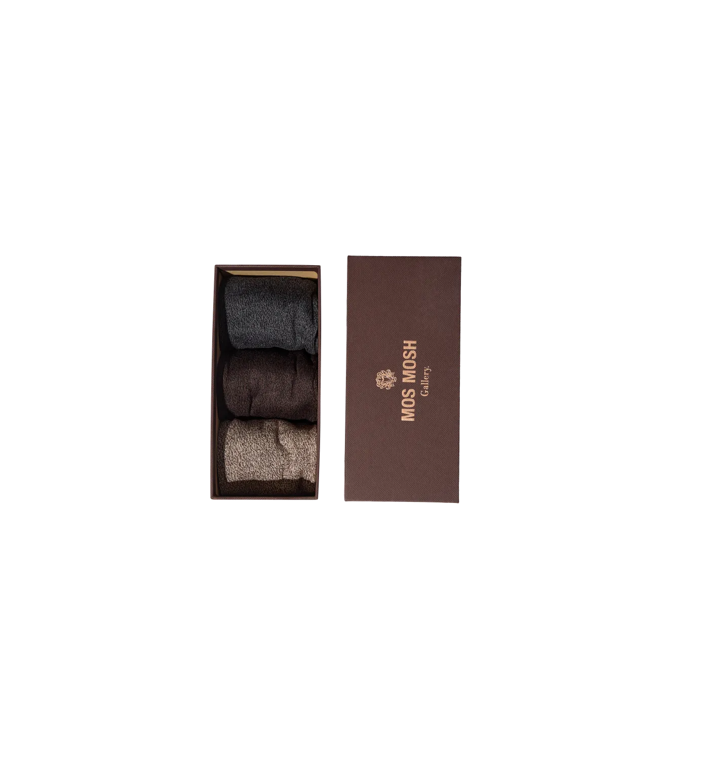 Mos Mosh Enzo Melange Socken Multi 3er Set