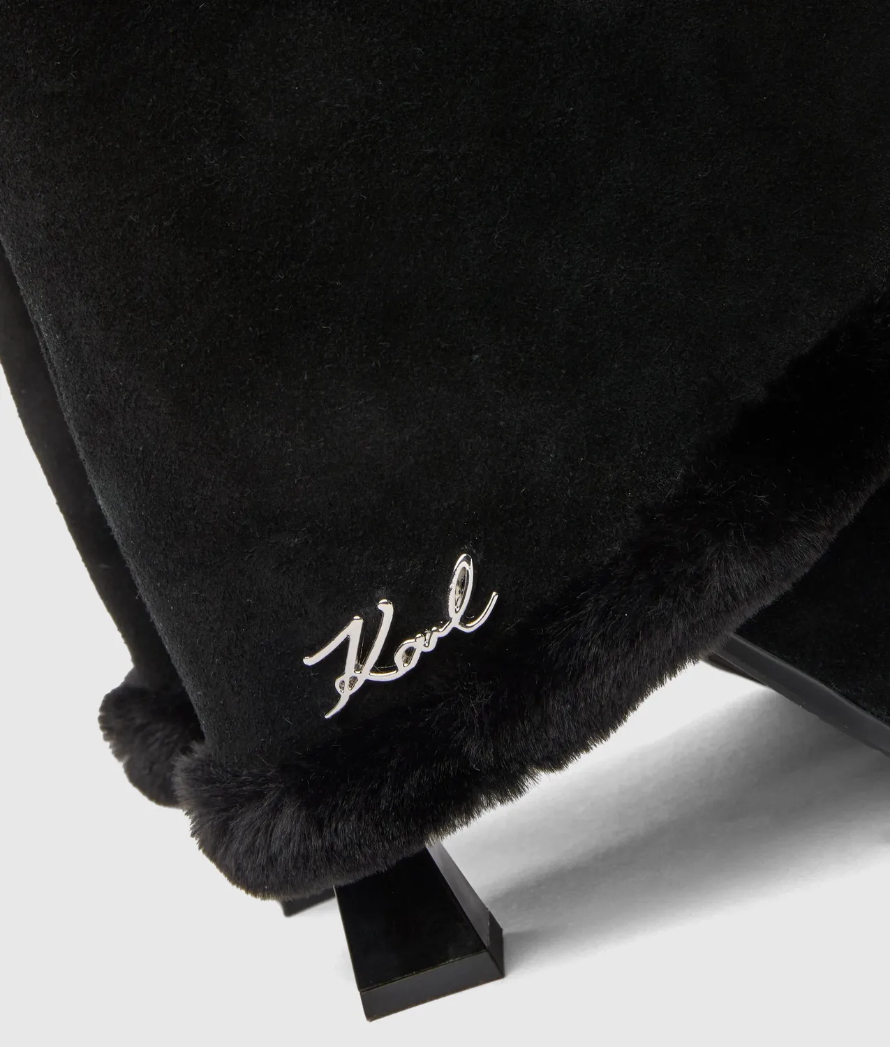 Karl Lagerfeld Debutante Stiefel hoch Stilettoabsatz