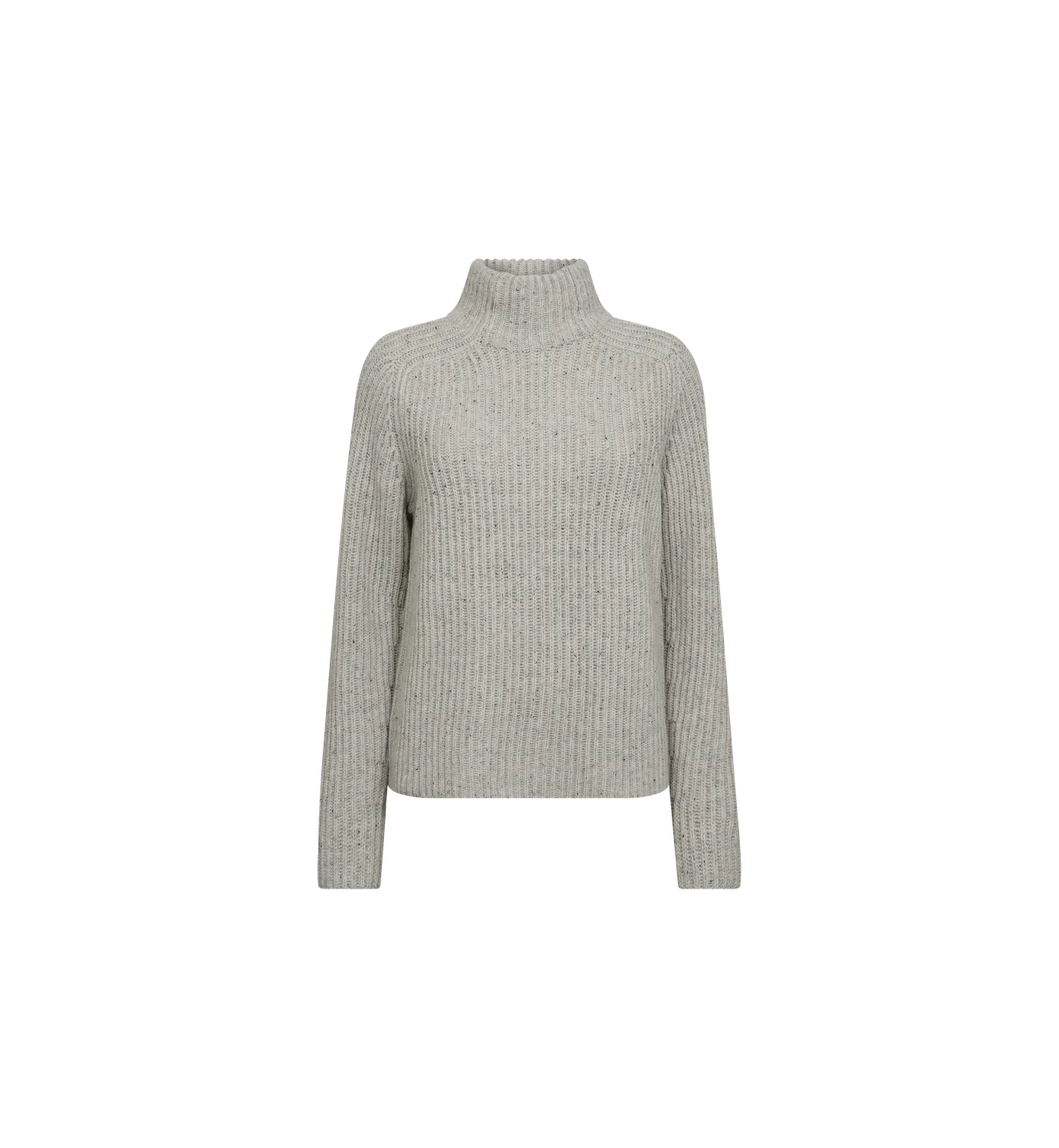 Mos Mosh Thyra Highneck Strickpullover Recyclingwolle