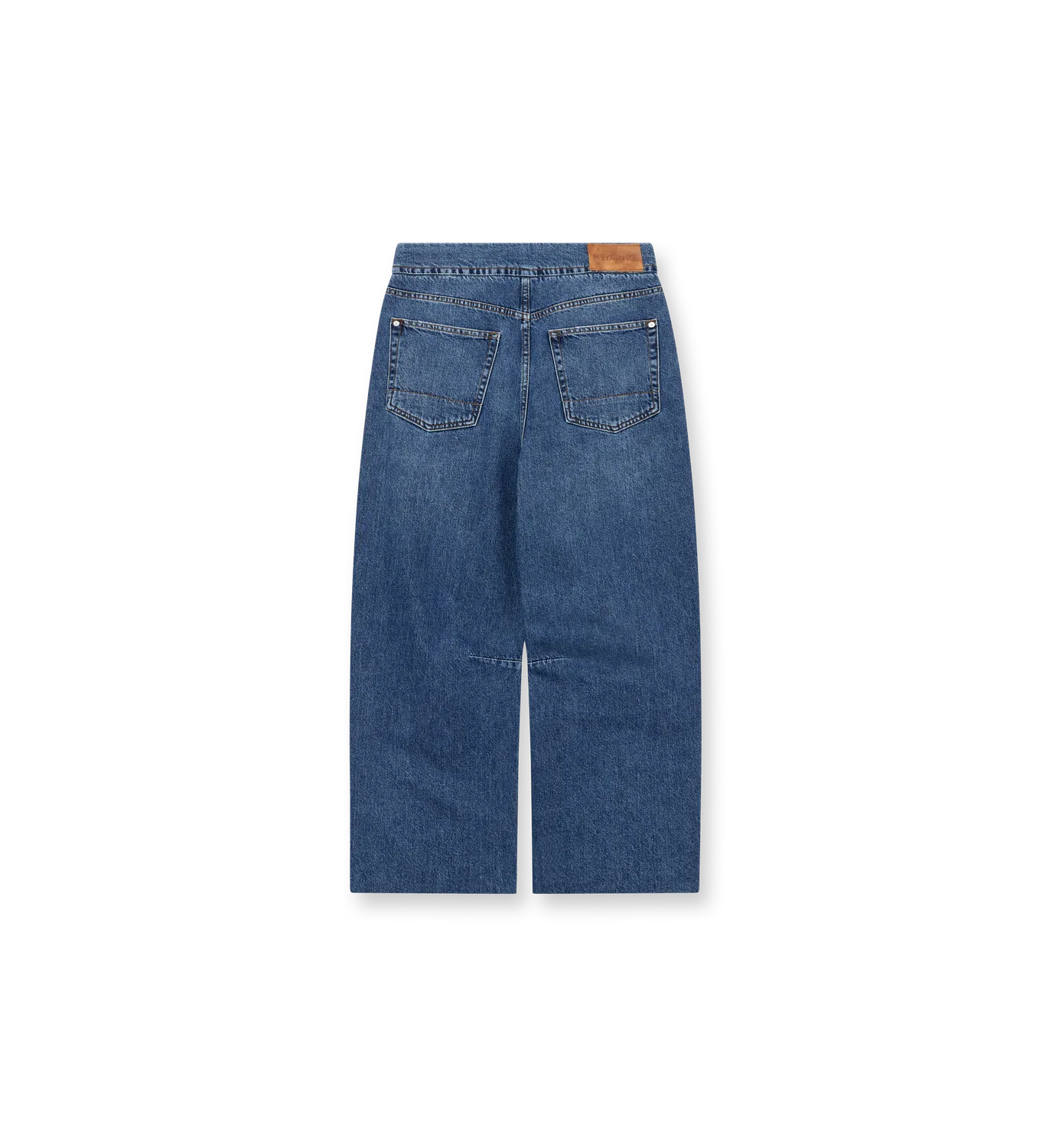 Mos Mosh MMHHope Loop Jeans Blue Denim Straight