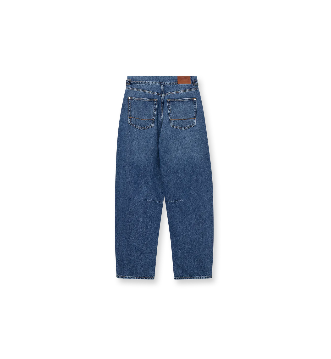 Mos Mosh MMHGood Loop Jeans Blue Denim Barrel