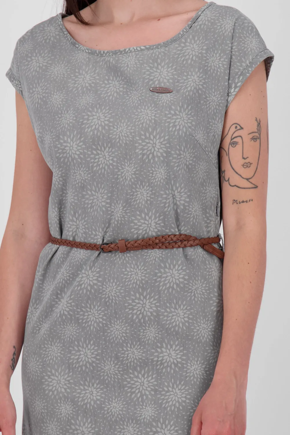 Alife & Kickin MelloAK B Kleid Damen grau Denim