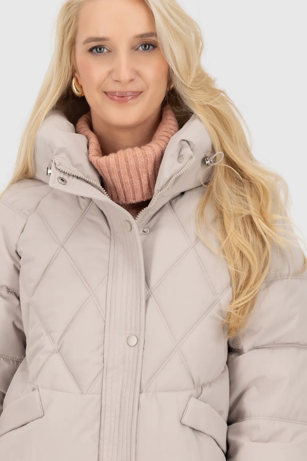 Alife & Kickin HedwigAK A Winterjacke Grau Stepp