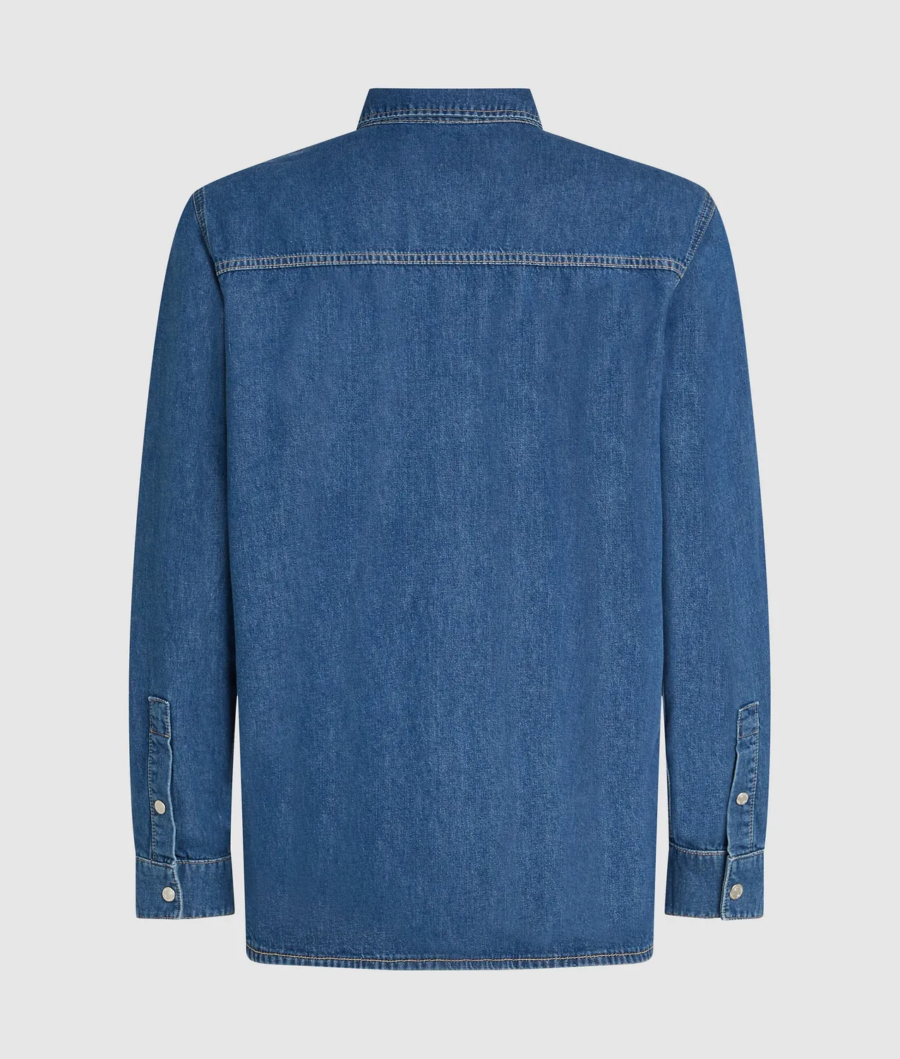 Karl Lagerfeld Jeans Regular Jeanshemd Denim gerade