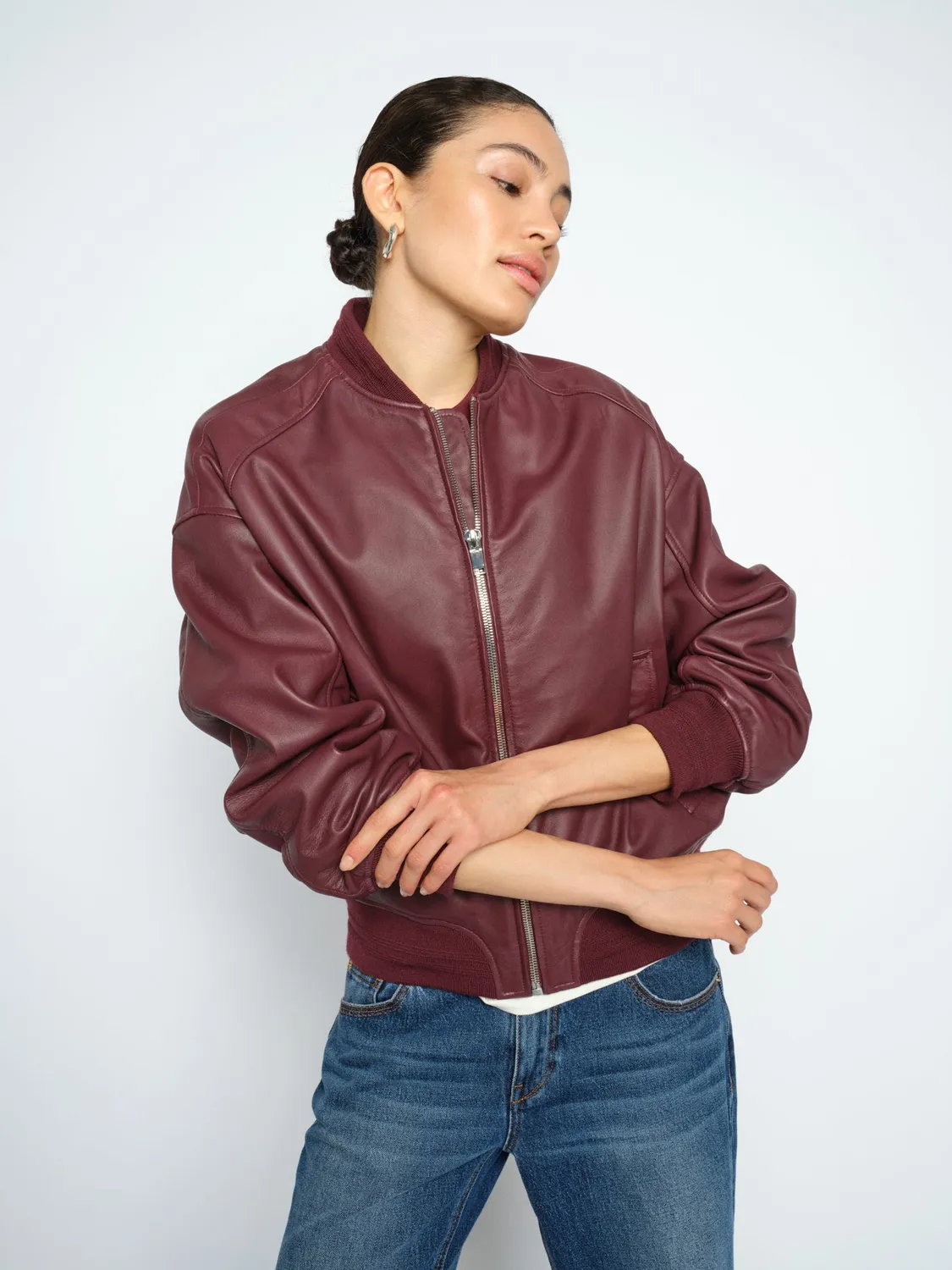 Mos Mosh MMRuby Bomberjacke oversized sportlich