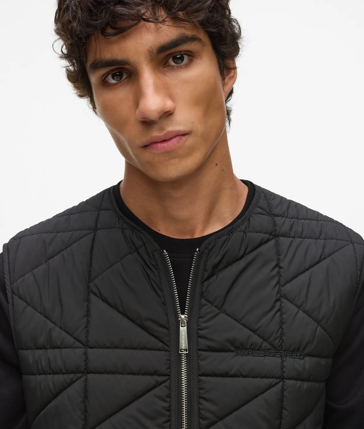 Karl Lagerfeld K-Quilt Gilet Weste packbar