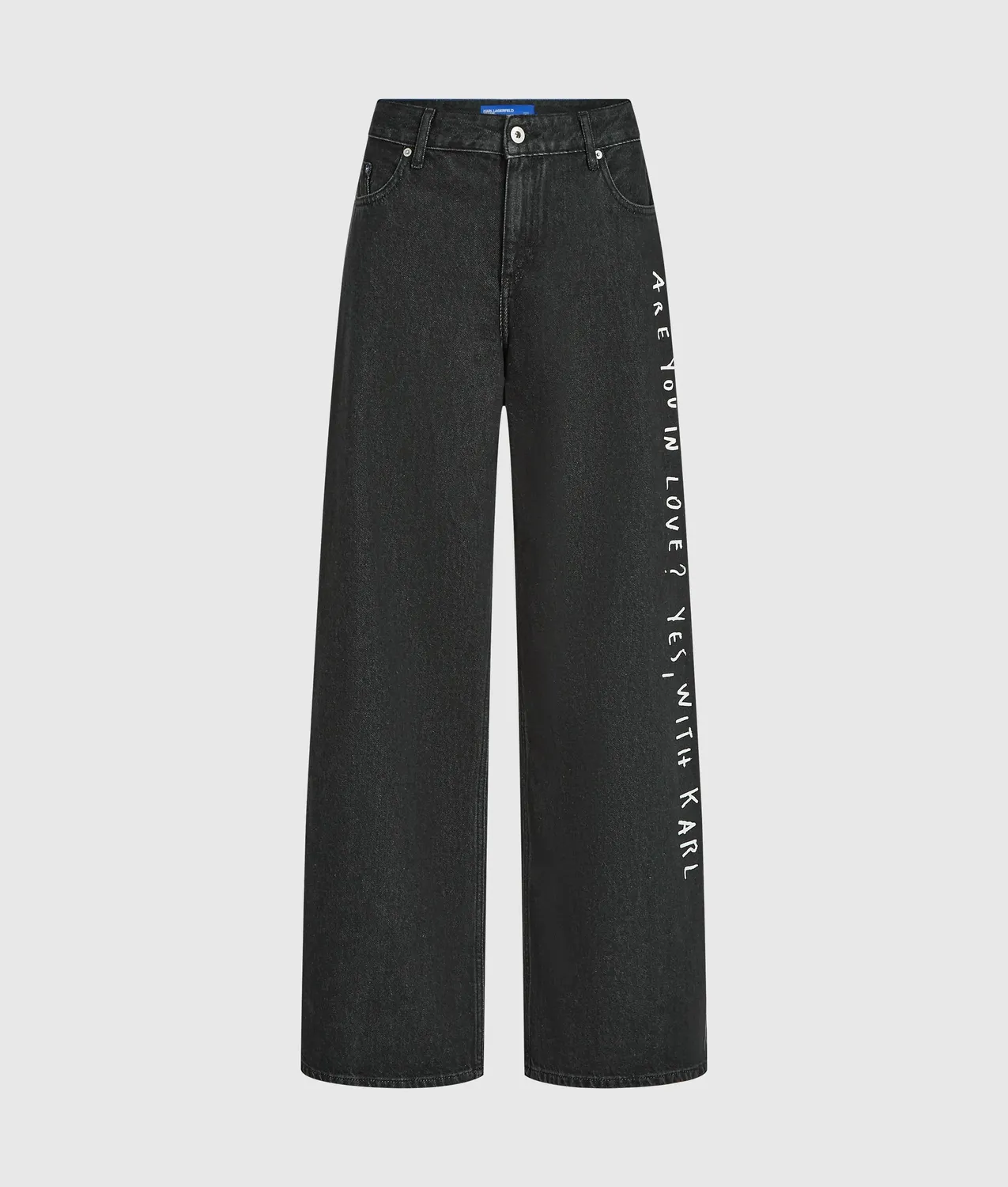 Karl Lagerfeld KLJ Pietro Terzini Jeans Wide-Leg Print
