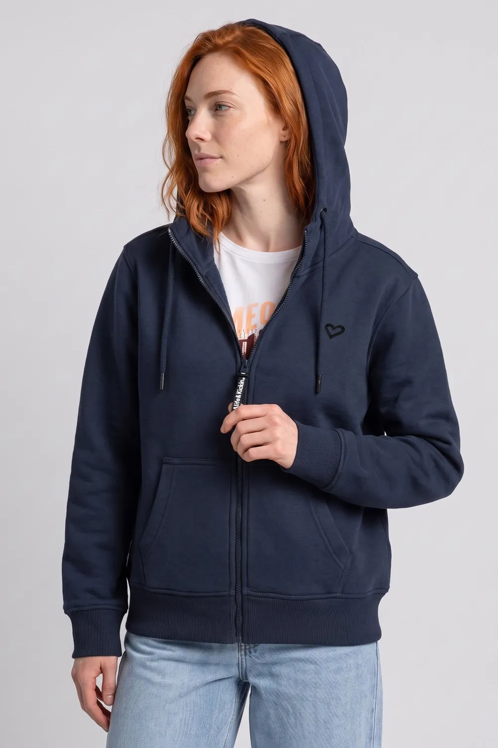Alife & Kickin BarbaraAK A Sweatjacke dunkelblau