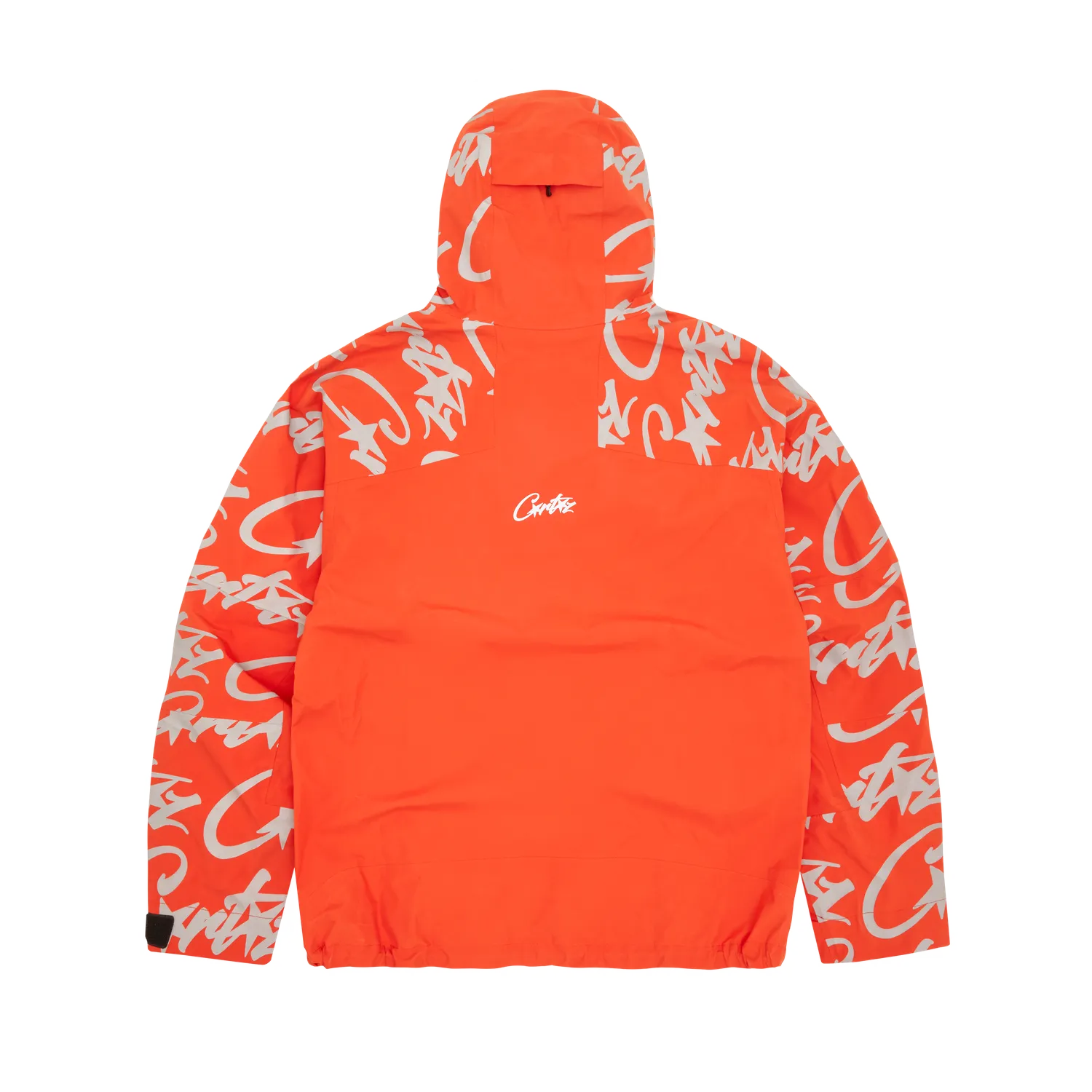 Corteiz Elitework Waterproof Shell Jacke orange wasserdicht