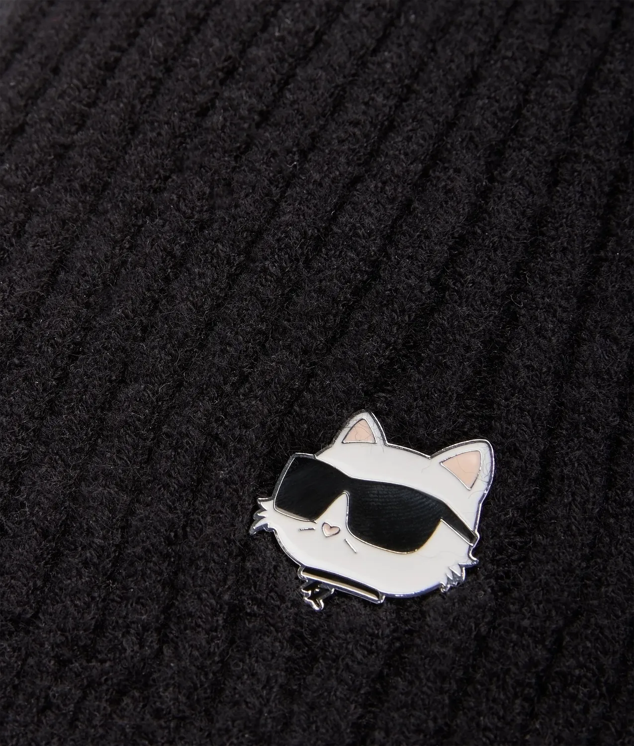 Karl Lagerfeld Choupette Mütze Mädchen Pompon