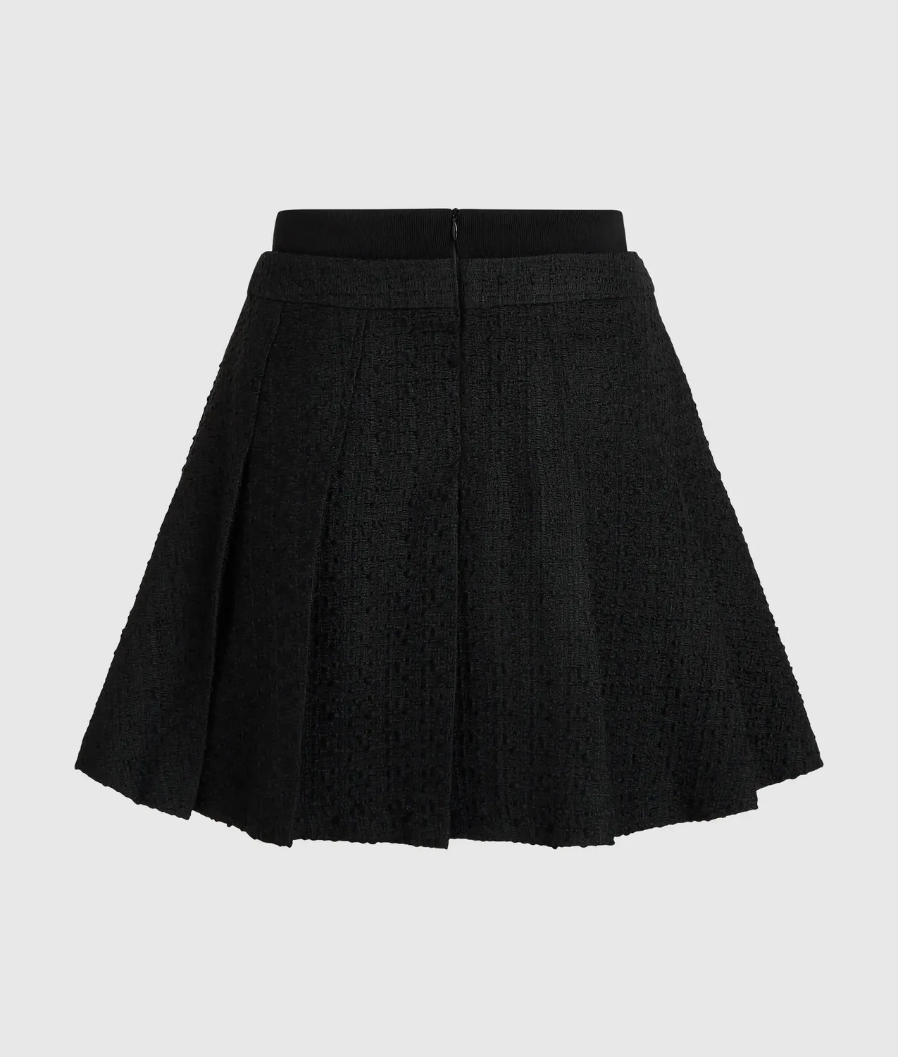 Karl Lagerfeld Ikon Boucle Faltenrock Mini 0-10