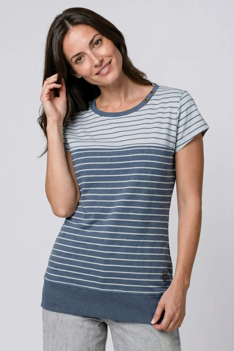 Alife & Kickin CosmaAK B T-Shirt dunkelblau Damen
