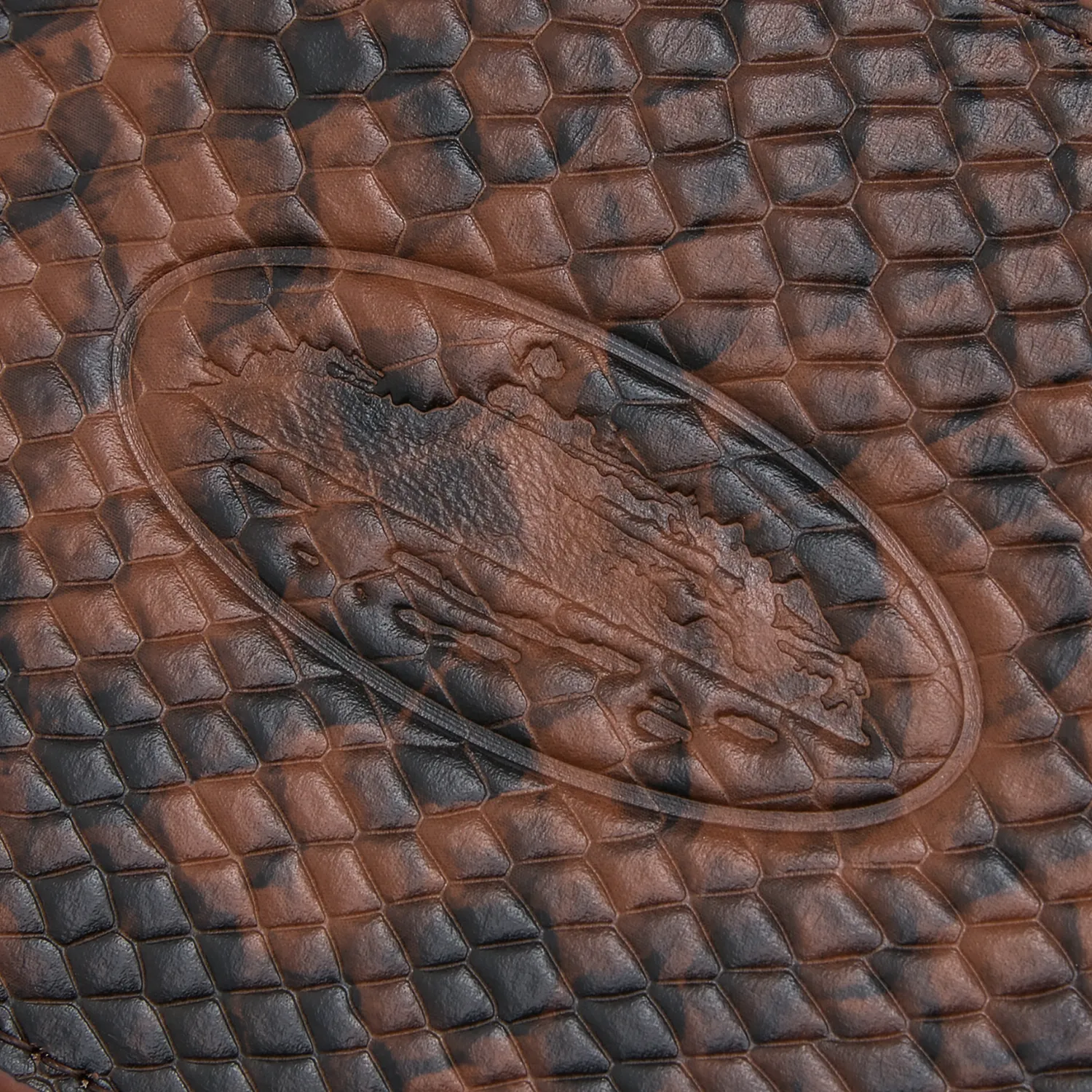 Corteiz Island Leather Card Holder Kartenetui snake RFID