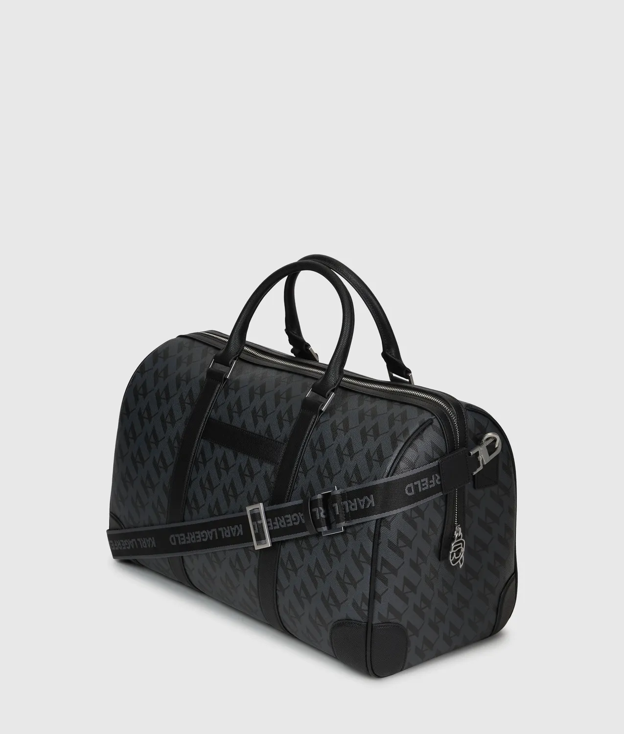 Karl Lagerfeld Ikon Monogram Weekender Tasche Herren