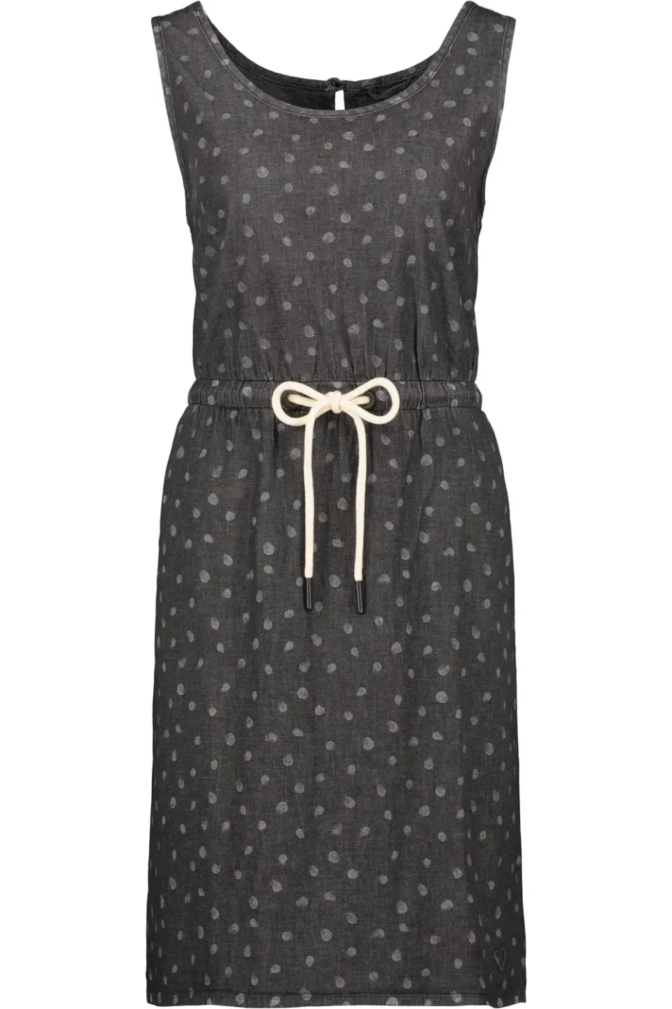 Alife & Kickin DojaAK DNM B Kleid Schwarz Denim kurz