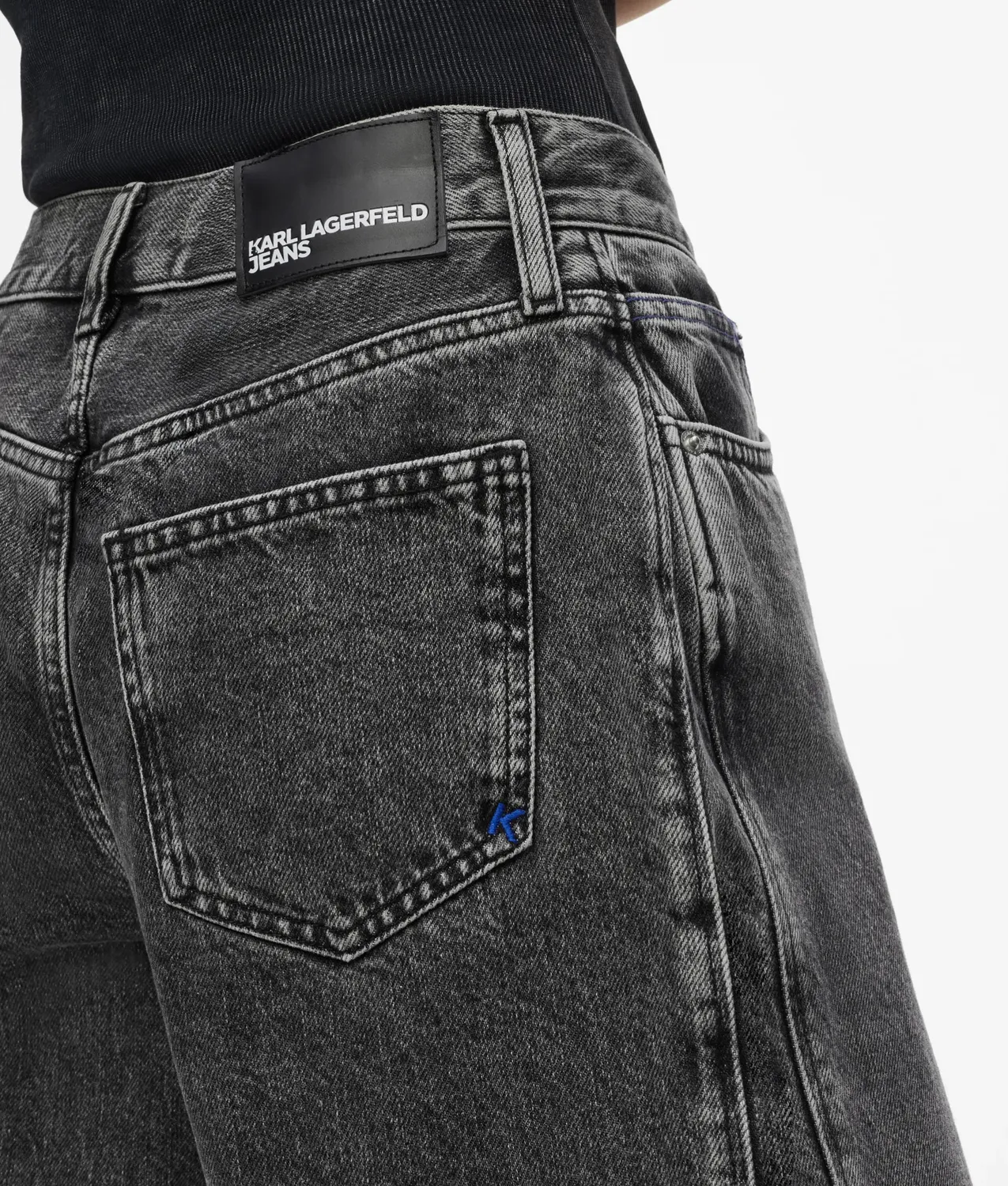Karl Lagerfeld KL Jeans Damen Wide Low-Rise