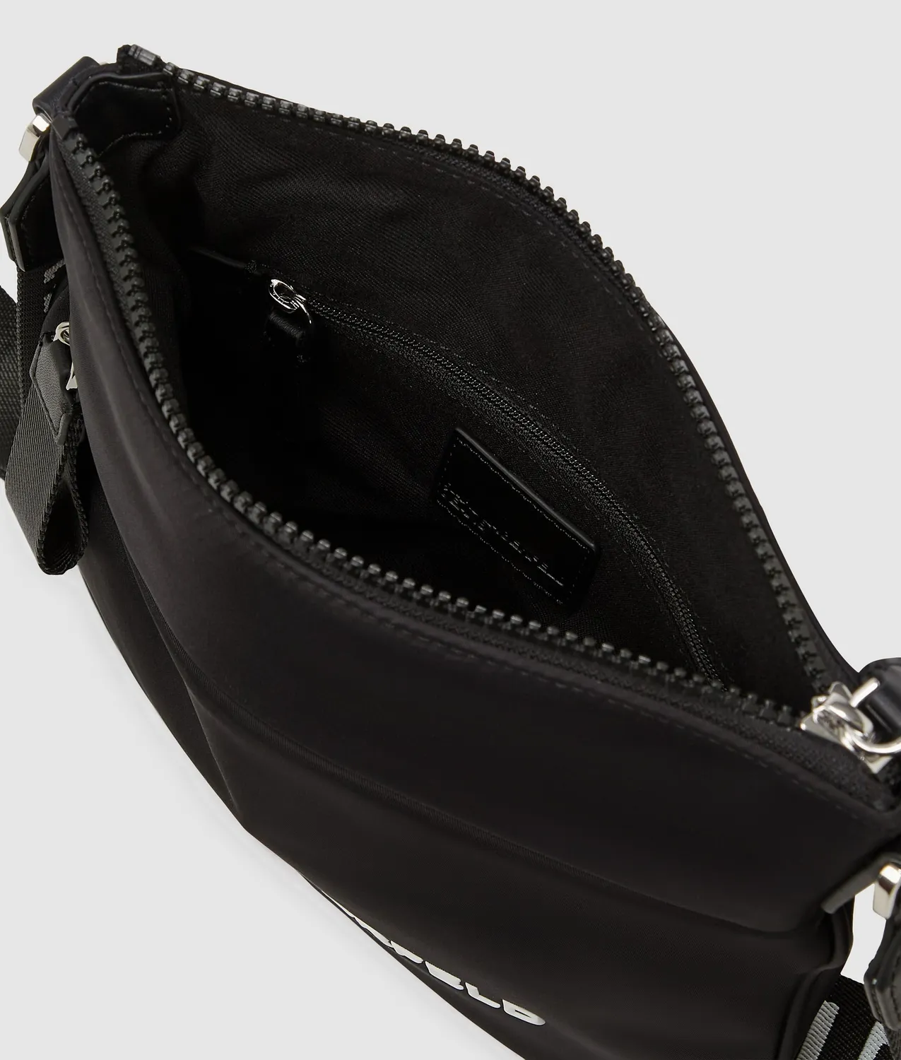 Karl Lagerfeld KL Jeans Crossbody Bag Slim Logo schwarz