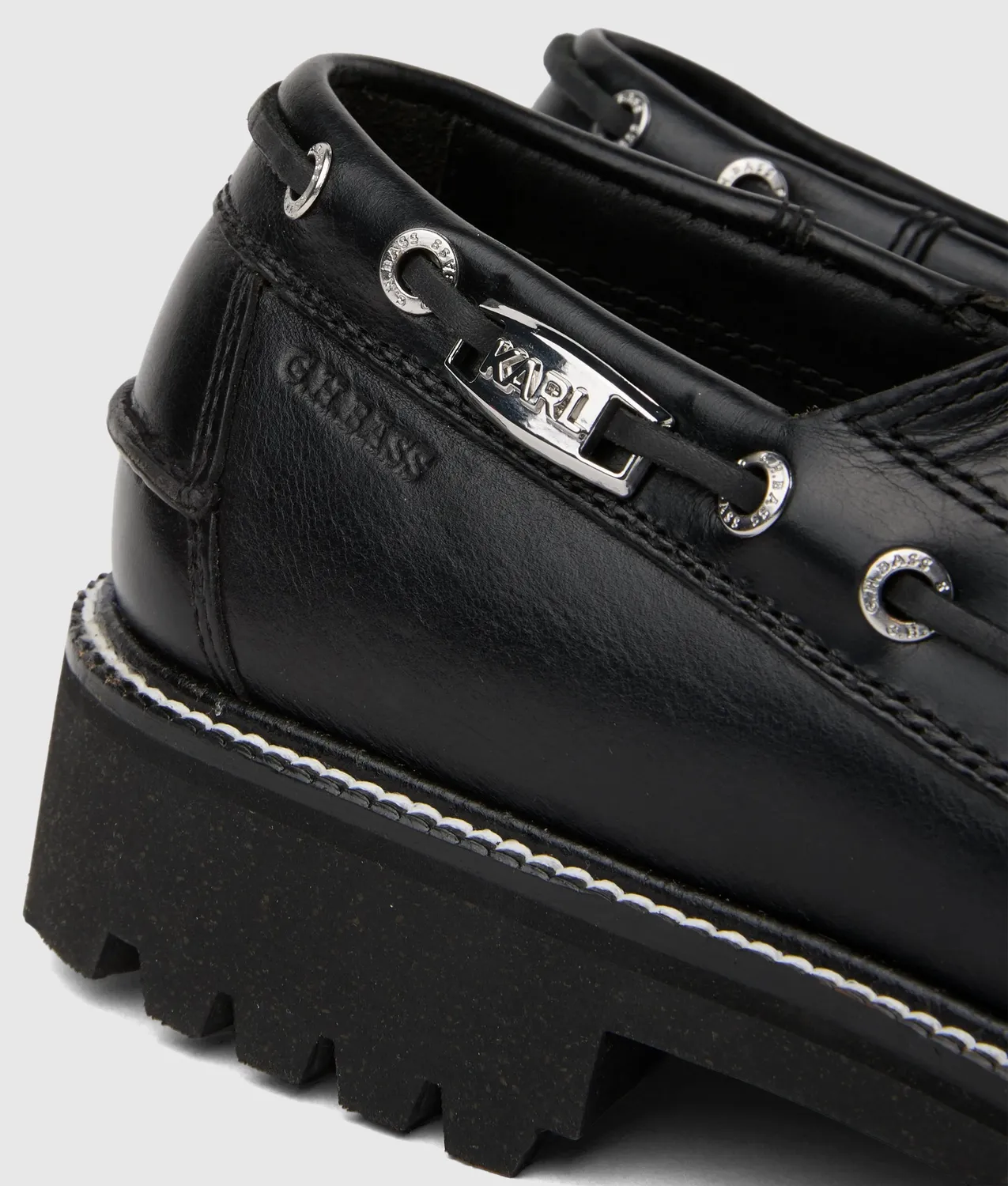 Karl Lagerfeld KL x G.H.Bass Bootsschuh Leder Herren