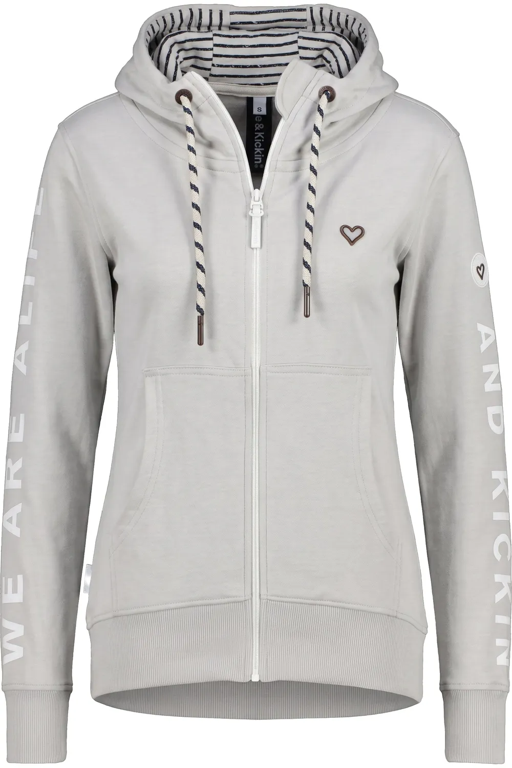Alife & Kickin JessyAK A Sweatjacke grau
