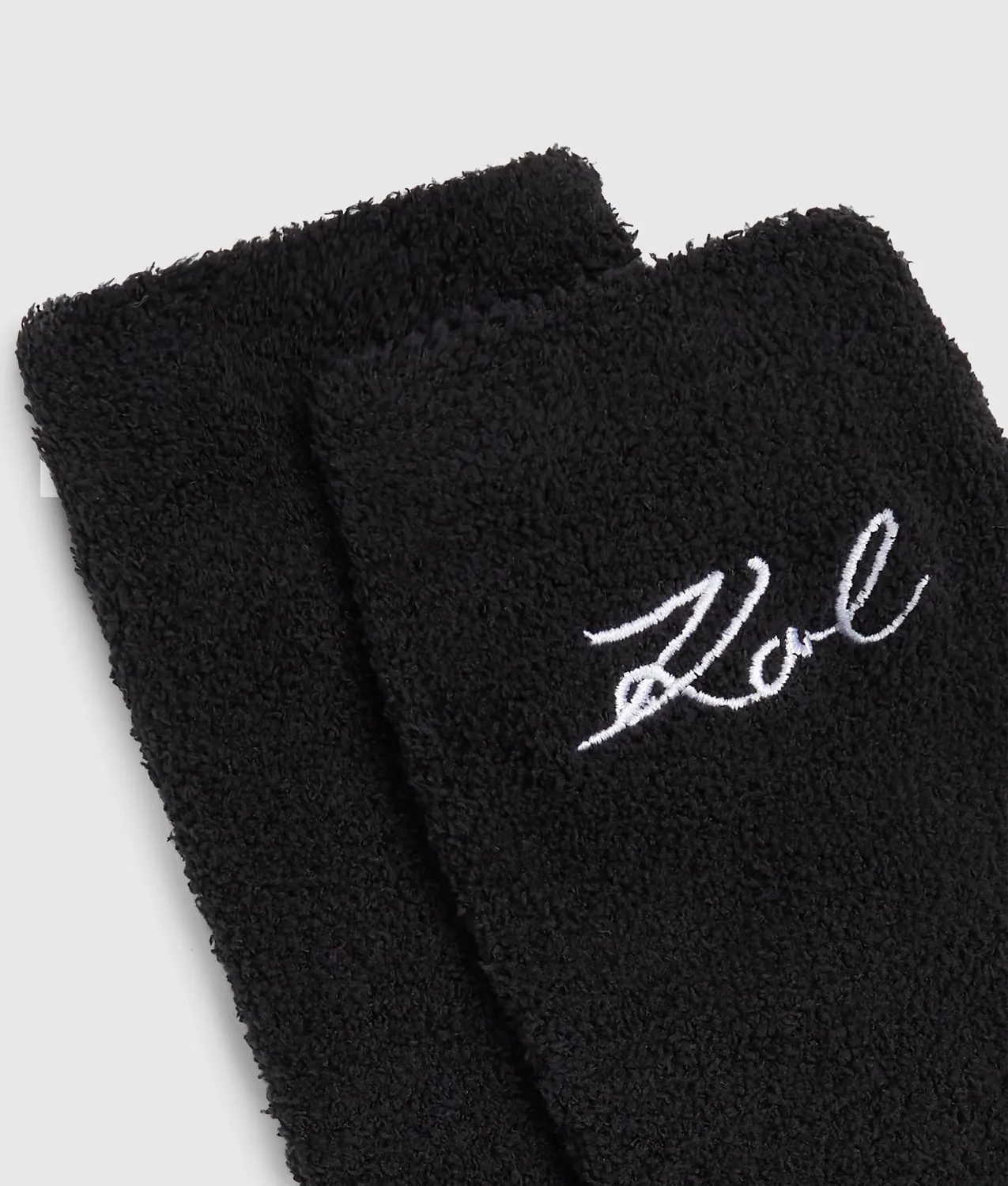 Karl Lagerfeld Signature Flausch Socken Plüsch
