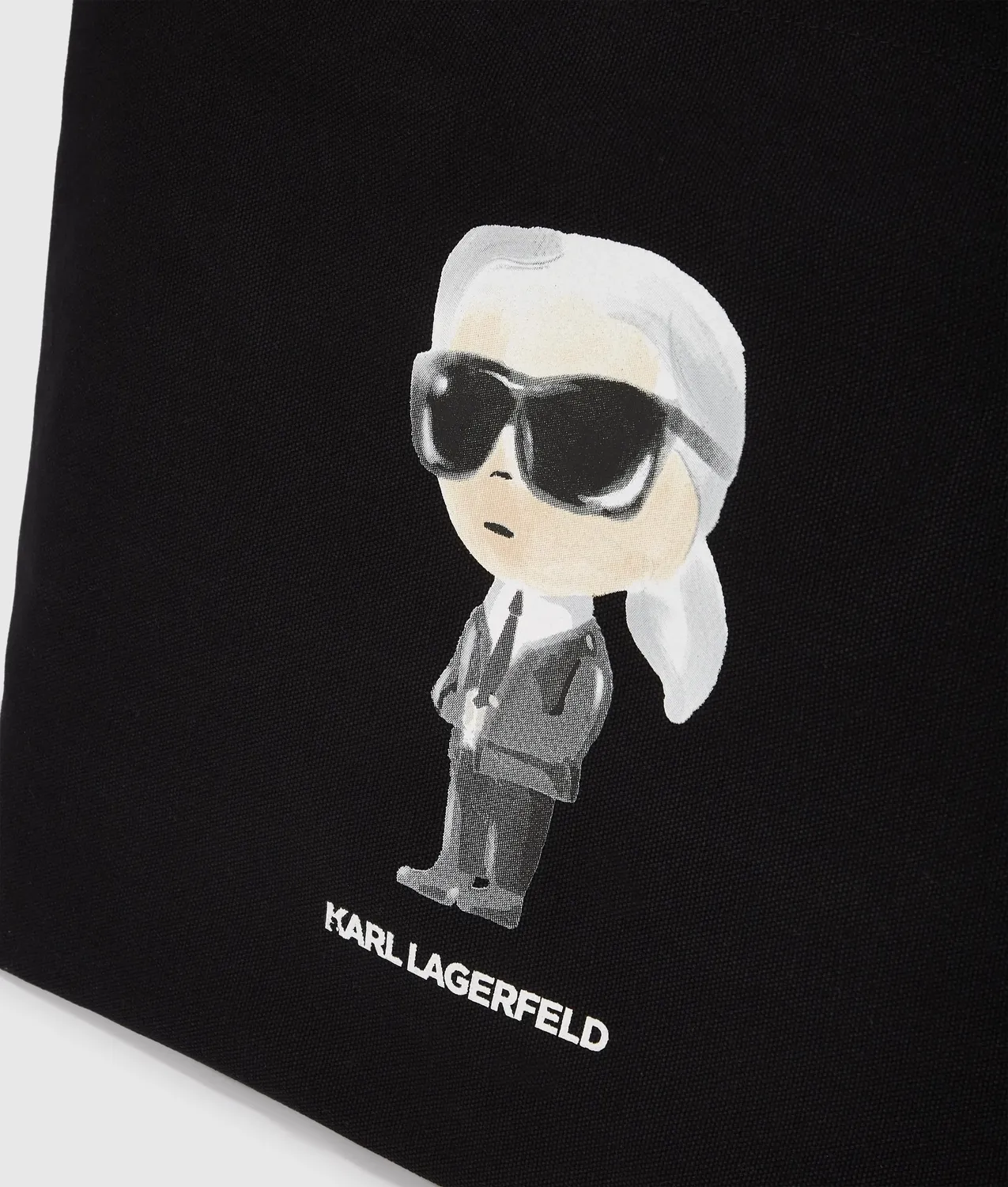 Karl Lagerfeld Ikon Aquarelle Shopper Leder