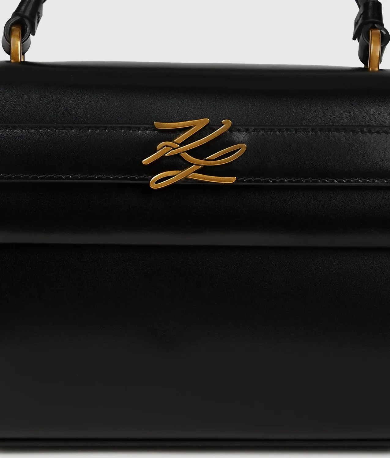 Karl Lagerfeld K/Autograph Top Handle Bag Leder