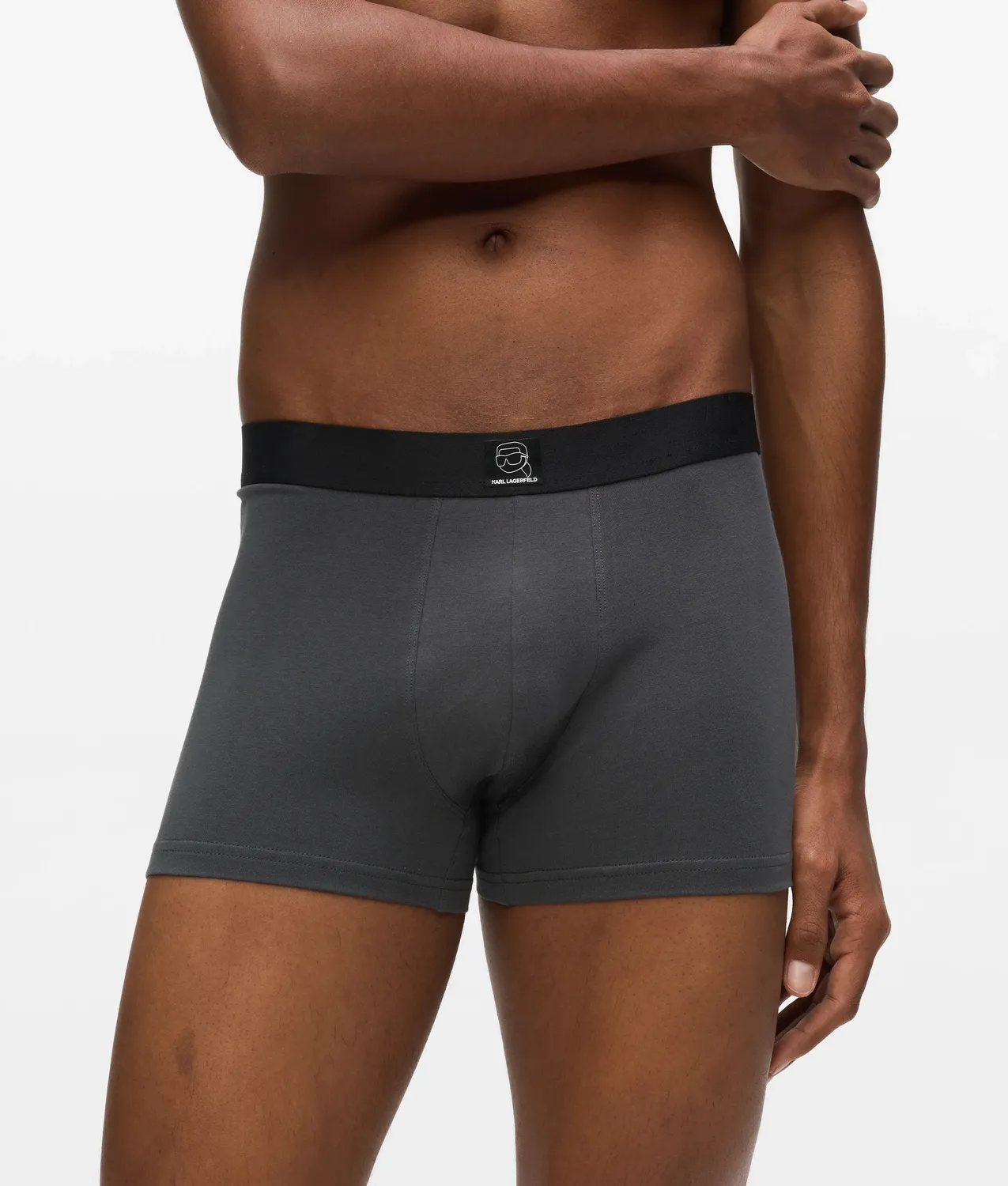 Karl Lagerfeld Ikon Patch Trunks 3er-Pack Baumwolle