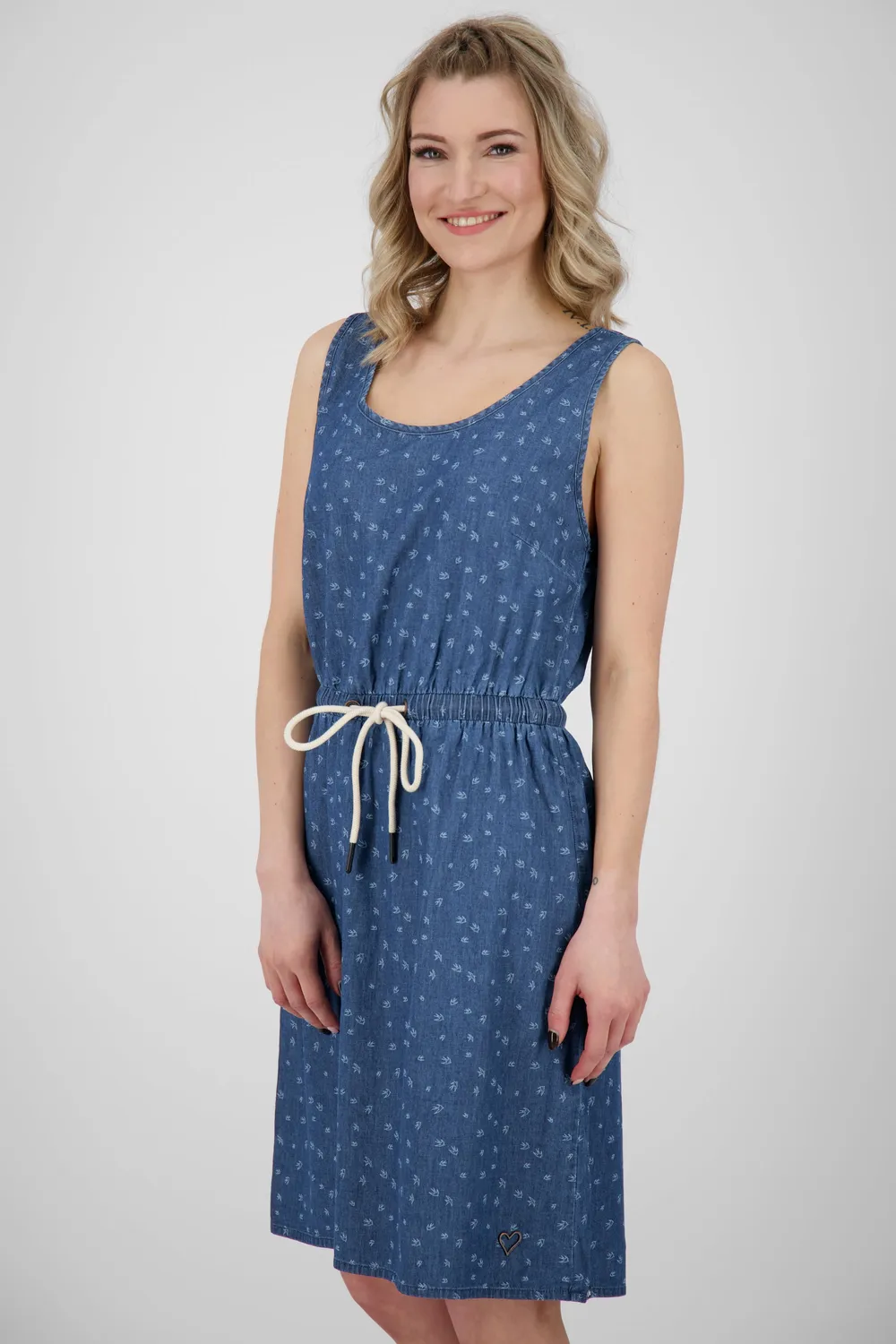 Alife & Kickin DojaAK DNM B Kleid dunkelblau Denim