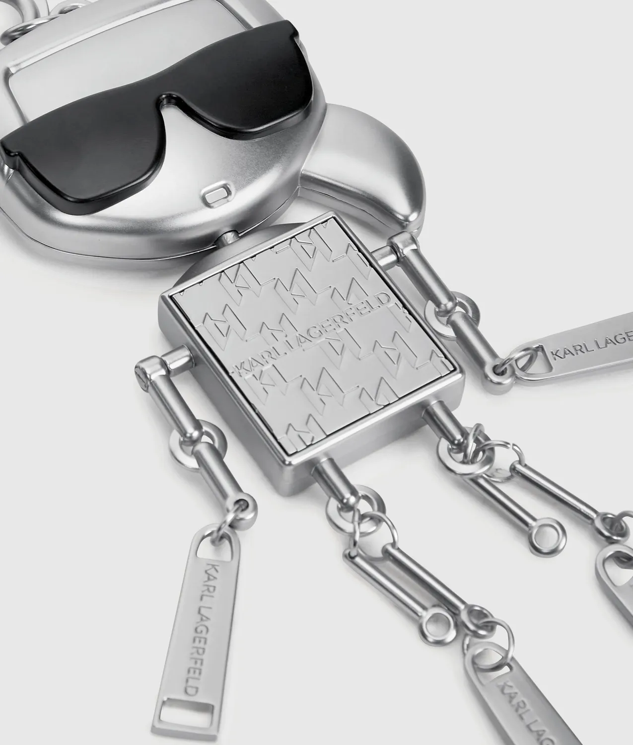 Karl Lagerfeld Ikon Robot Schlüsselanhänger Zinklegierung