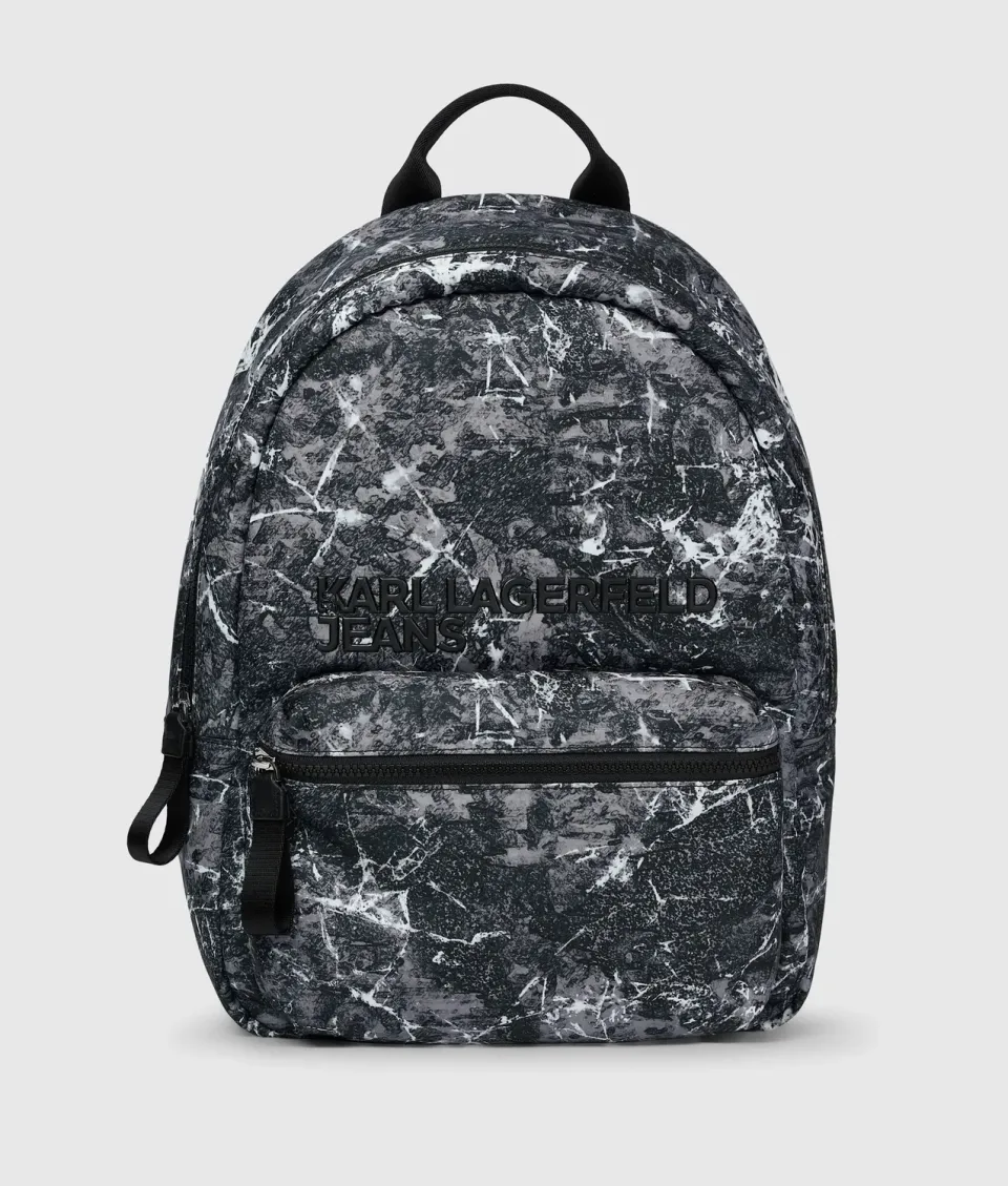 Karl Lagerfeld Jeans Graffiti Rucksack Nylon Unisex