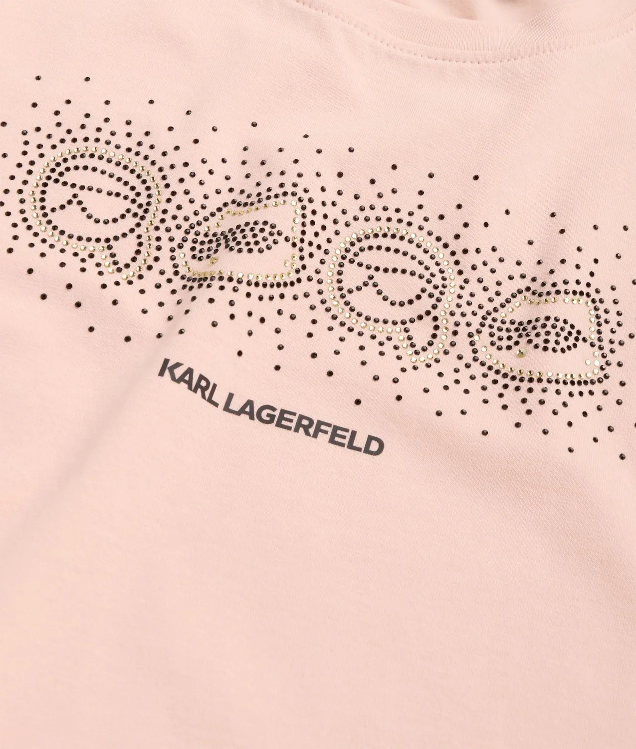 Karl Lagerfeld Ikon Rhinestone T-Shirt Mädchen