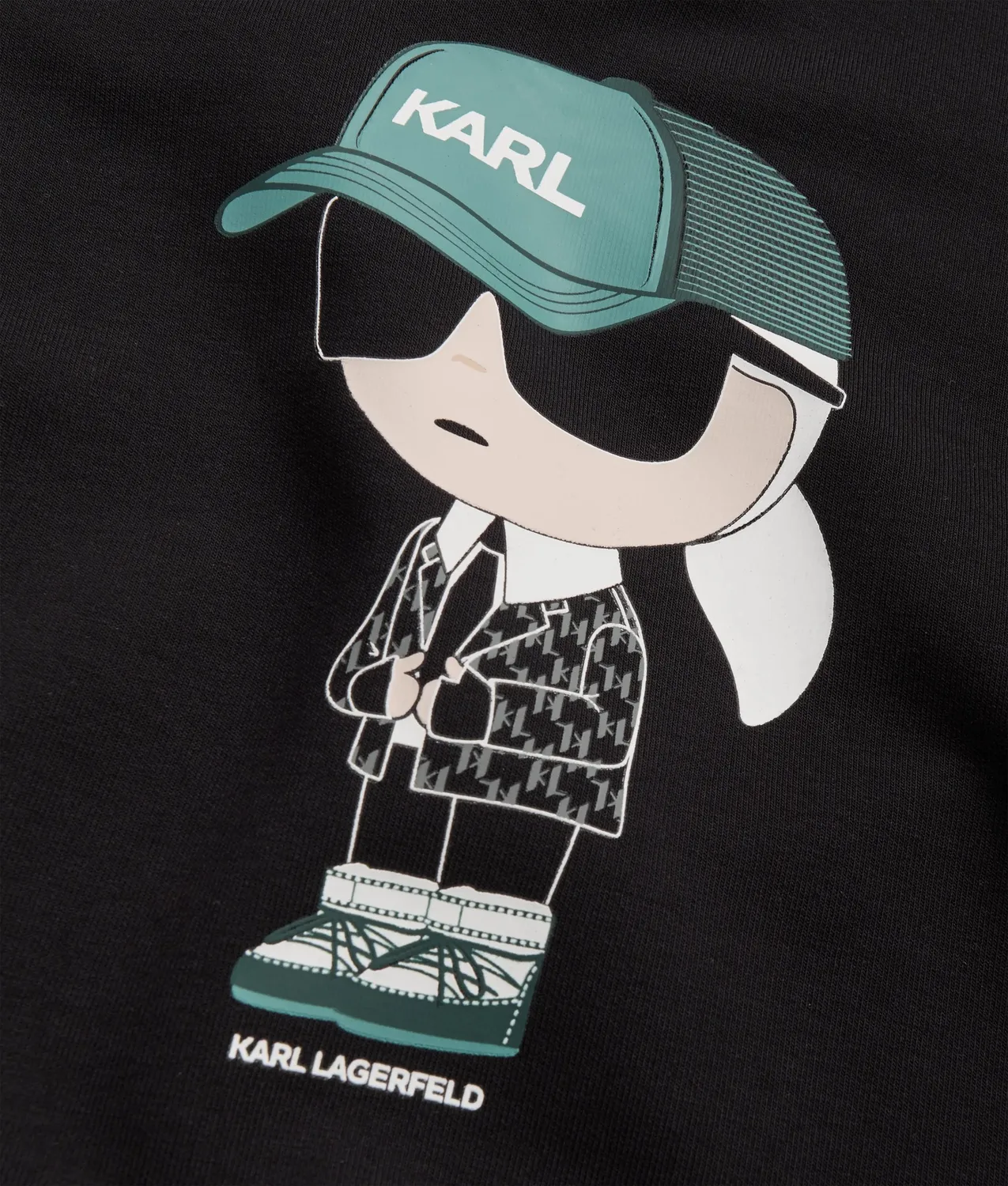 Karl Lagerfeld Boys Ikon Sweatshirt Crew-Neck