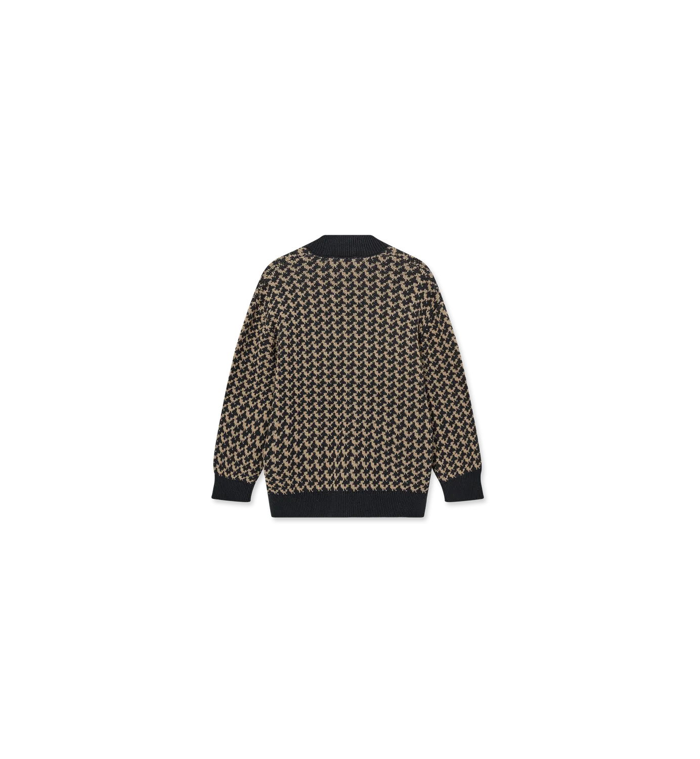 Mos Mosh Mind Indigo Strickjacke Blueberry gemustert