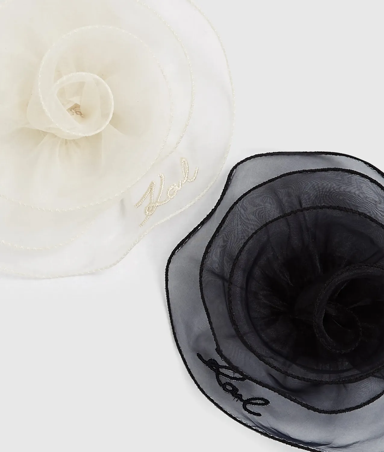 Karl Lagerfeld Karl Studio Flower Choker Set