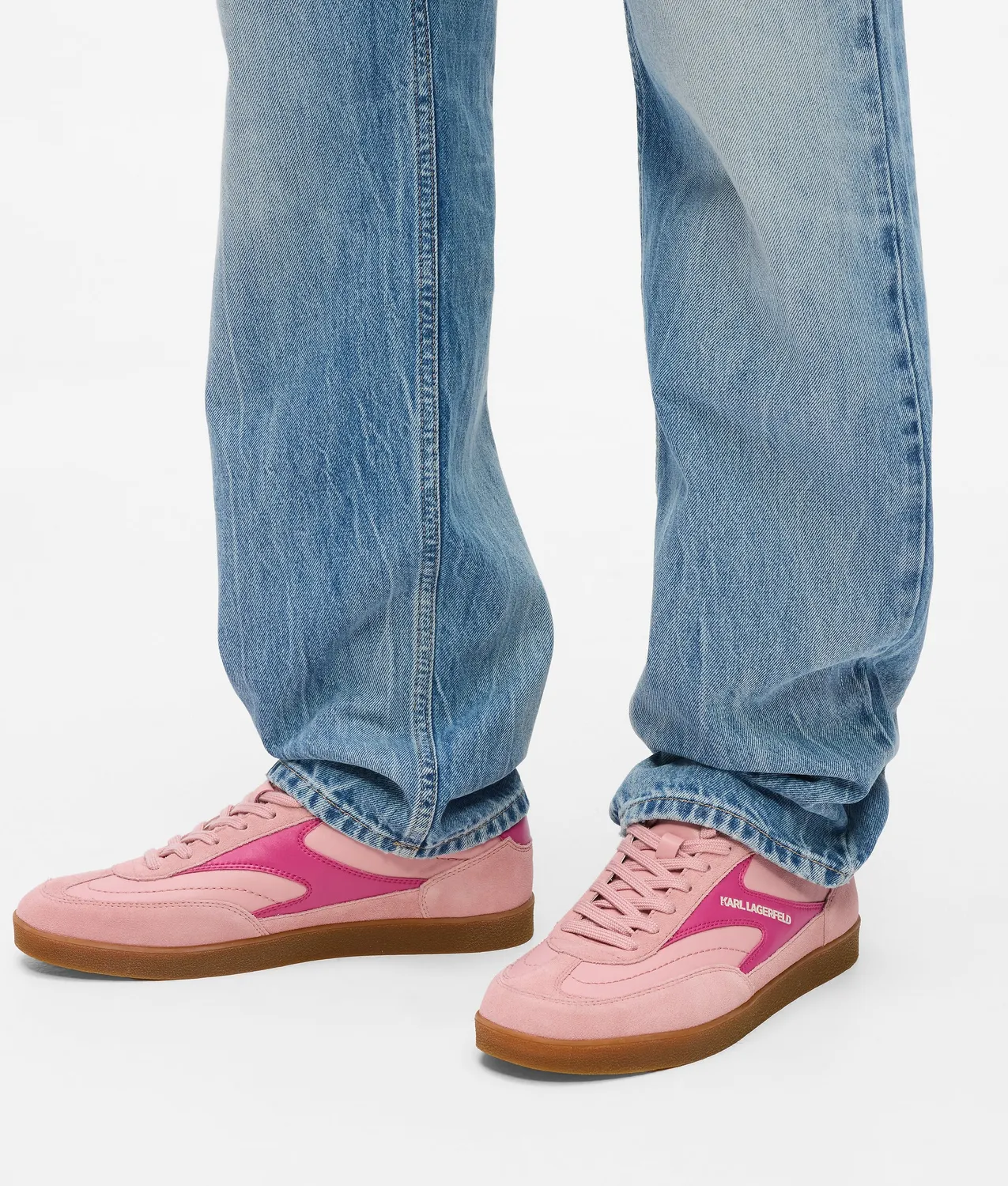 Karl Lagerfeld KL Jeans Kandidate Sneaker Leder Gr. 7-13