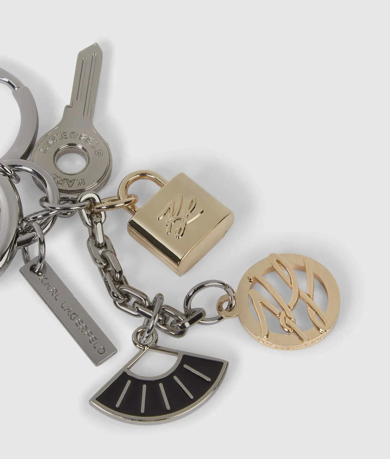 Karl Lagerfeld K/Autograph Schlüsselanhänger Multi-Charm