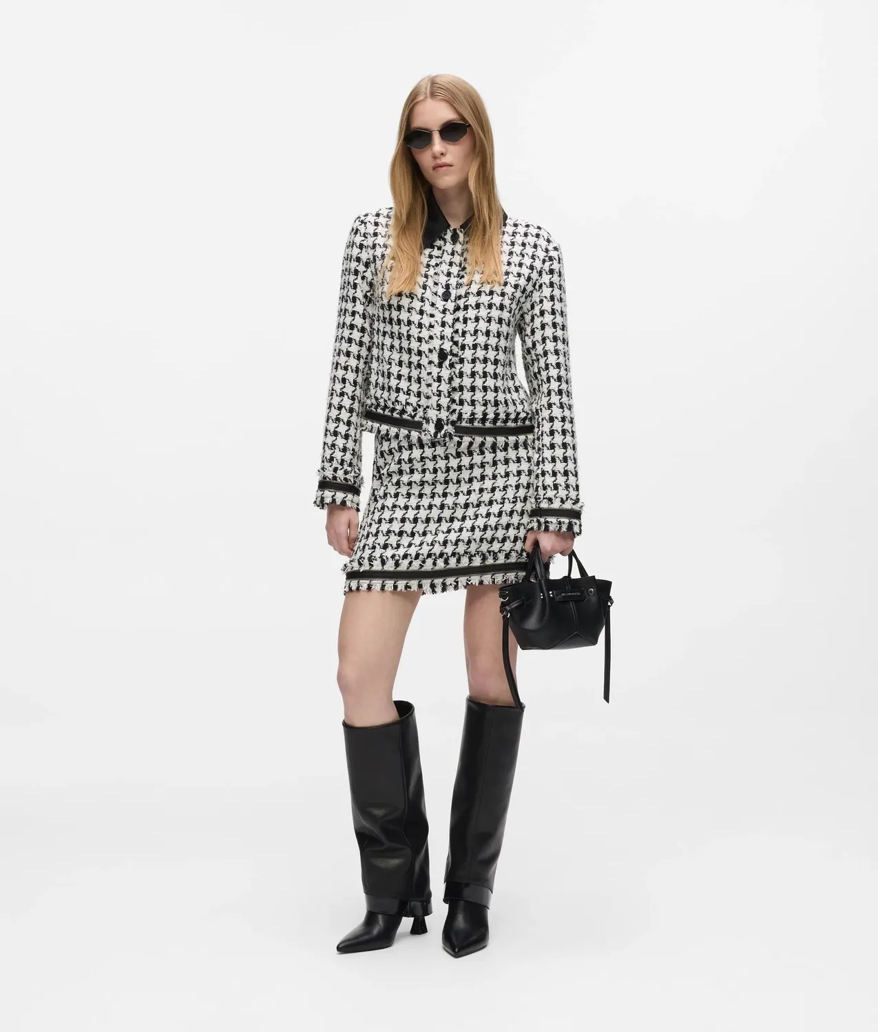 Karl Lagerfeld K/Pierced Mini Tote Tasche