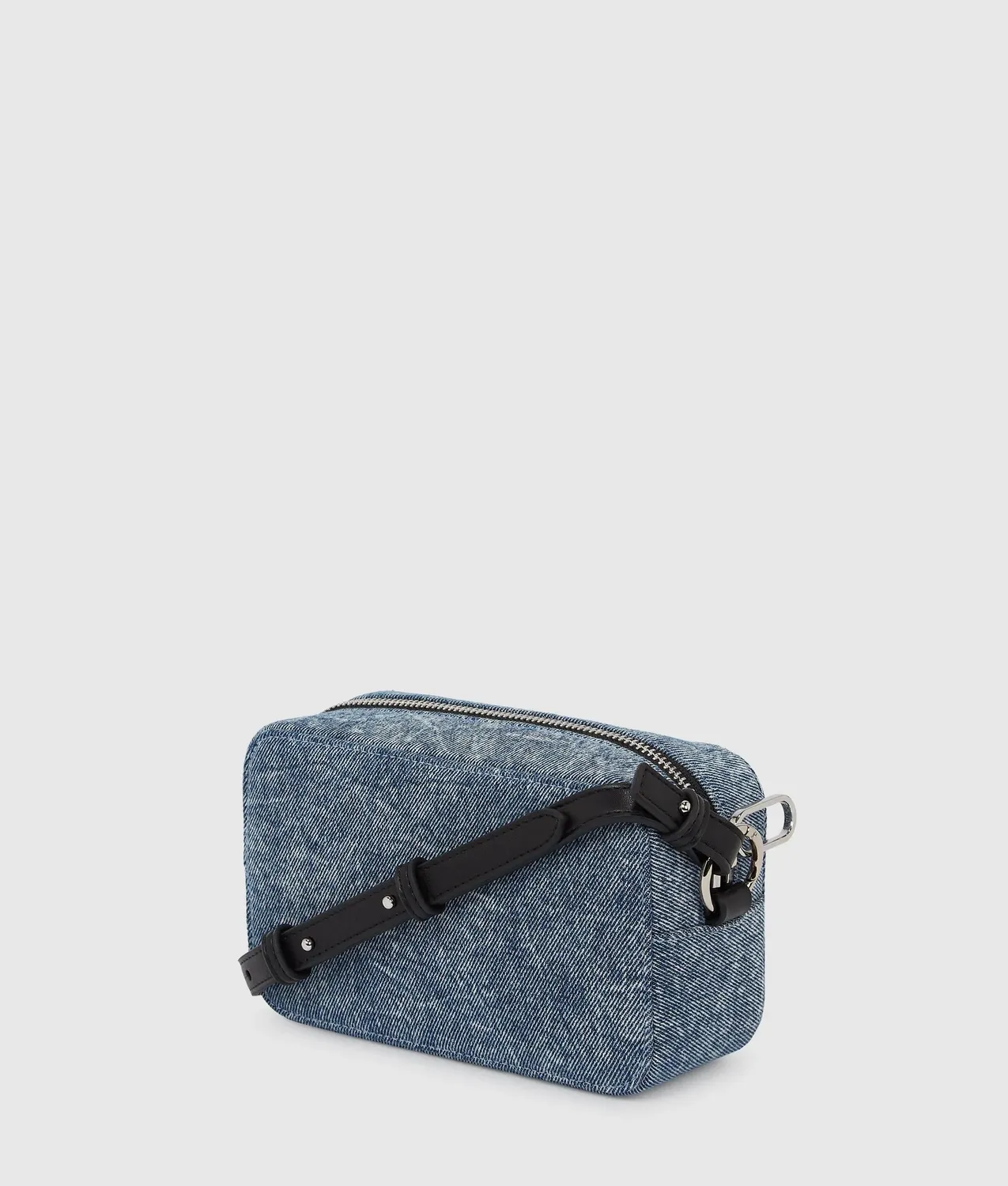 Karl Lagerfeld KL Jeans Denim Chain Camera Bag