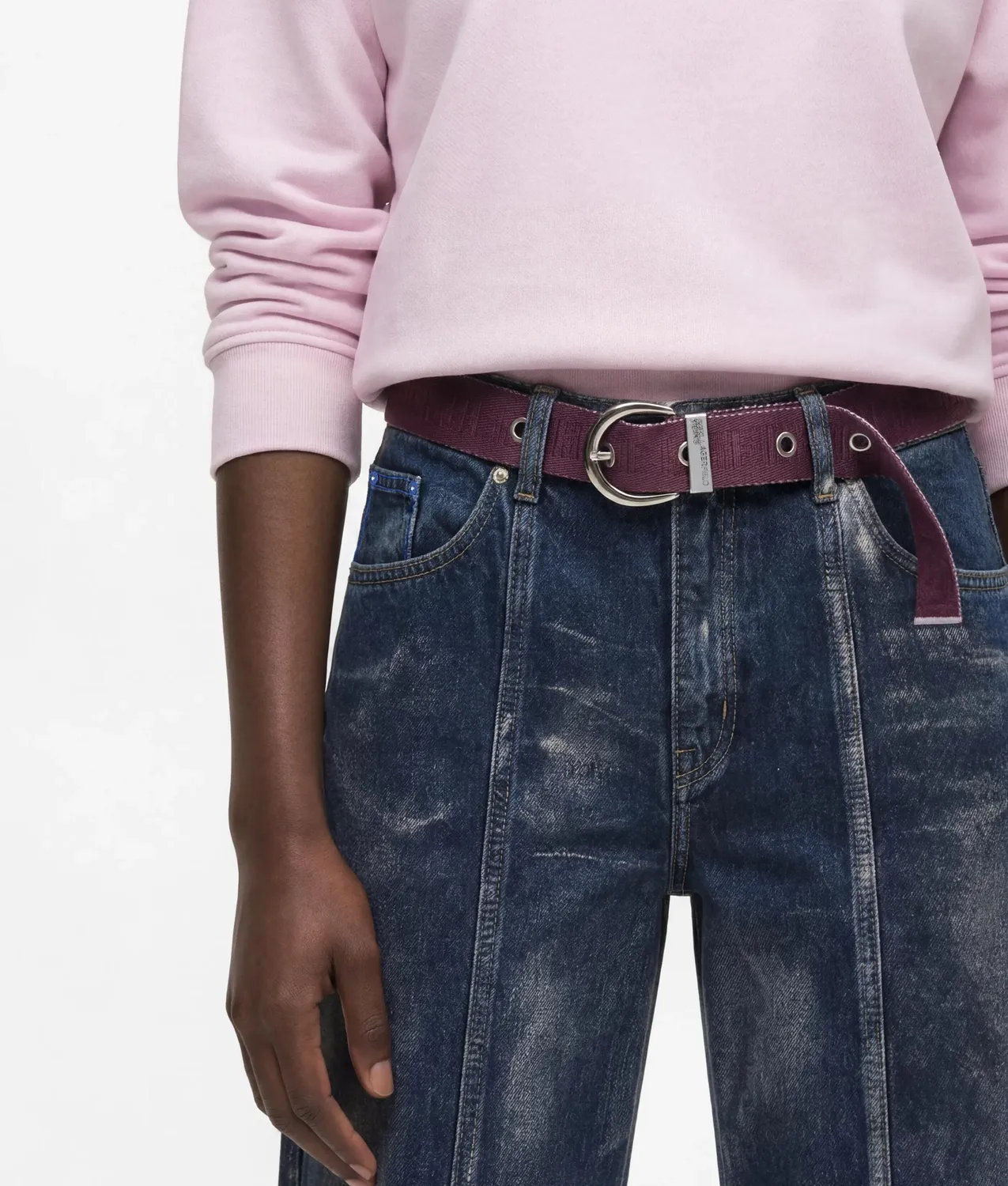 Karl Lagerfeld Jeans Wendegürtel Gürtel 2-farbig