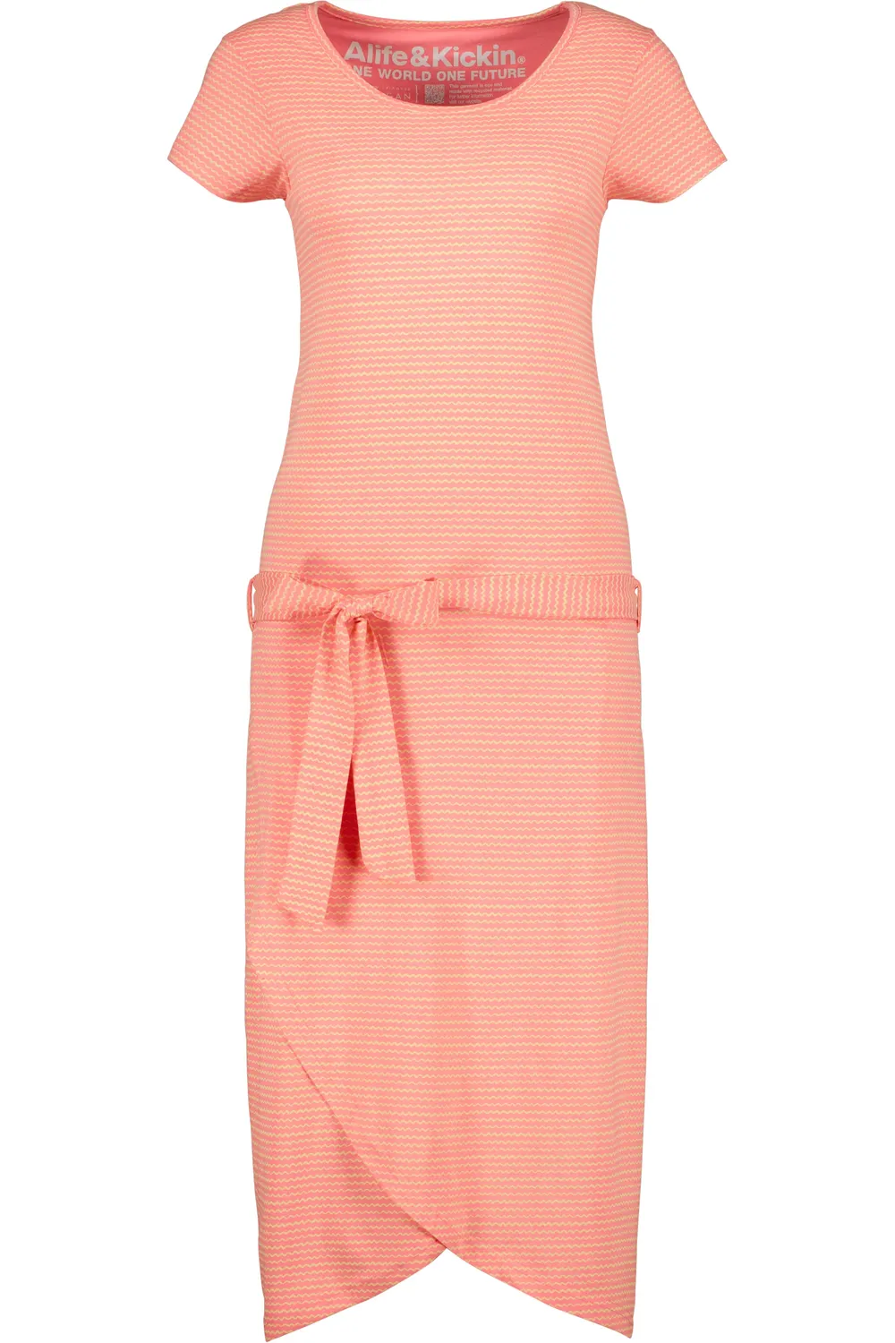 Alife & Kickin TheaAK B Shirtkleid Orange Jersey