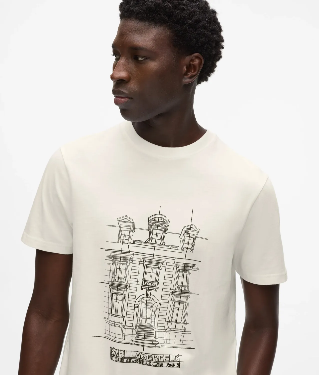 Karl Lagerfeld Maison de Karl Sketch T-Shirt XL Bio