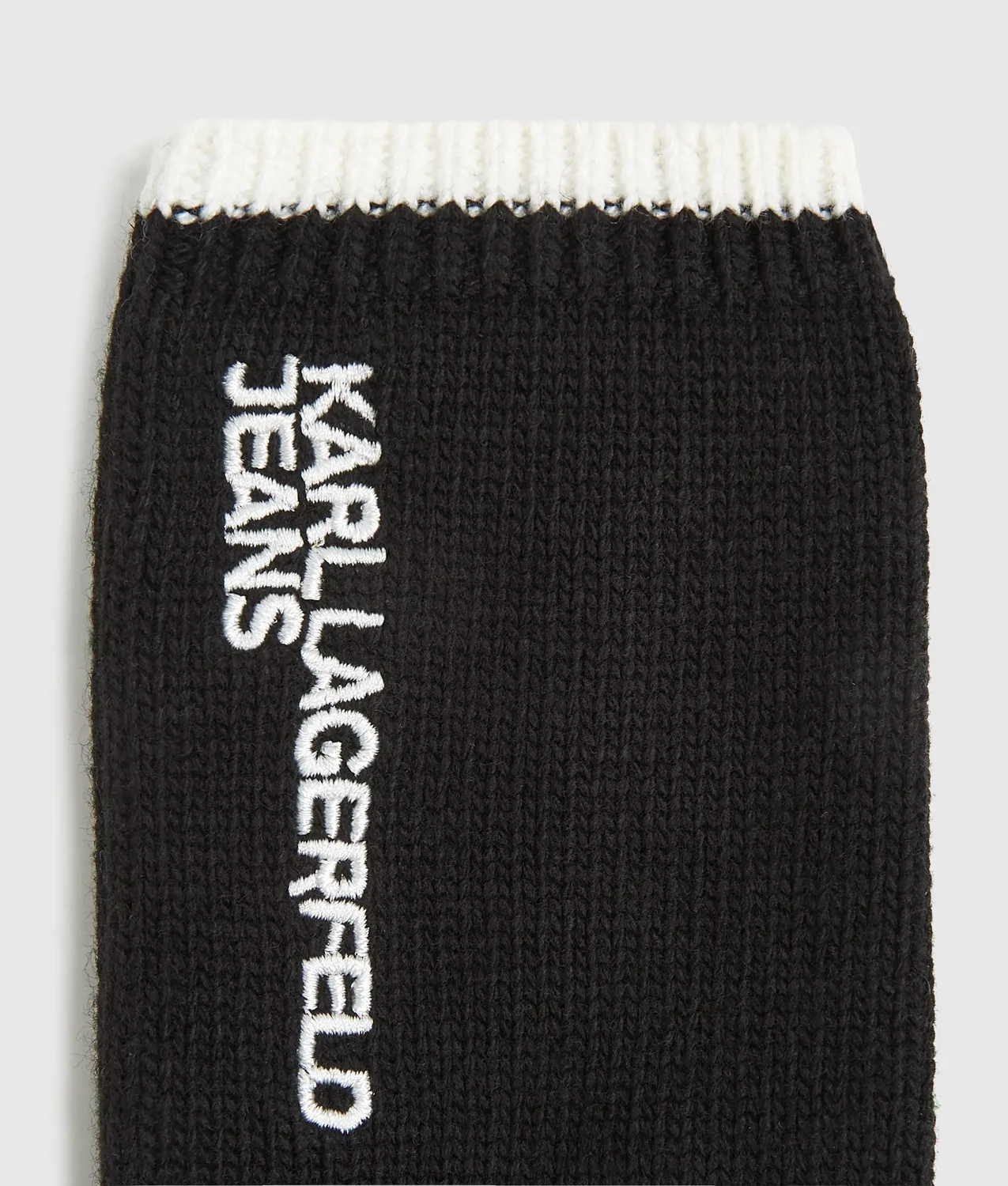 Karl Lagerfeld KL Jeans Logo Handschuhe Wolle