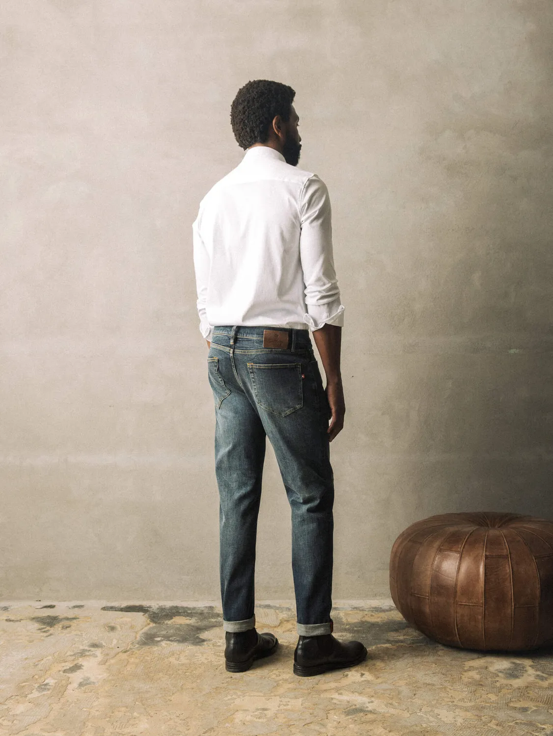 Mos Mosh Andrew Cesena Jeans Dark Denim Regular